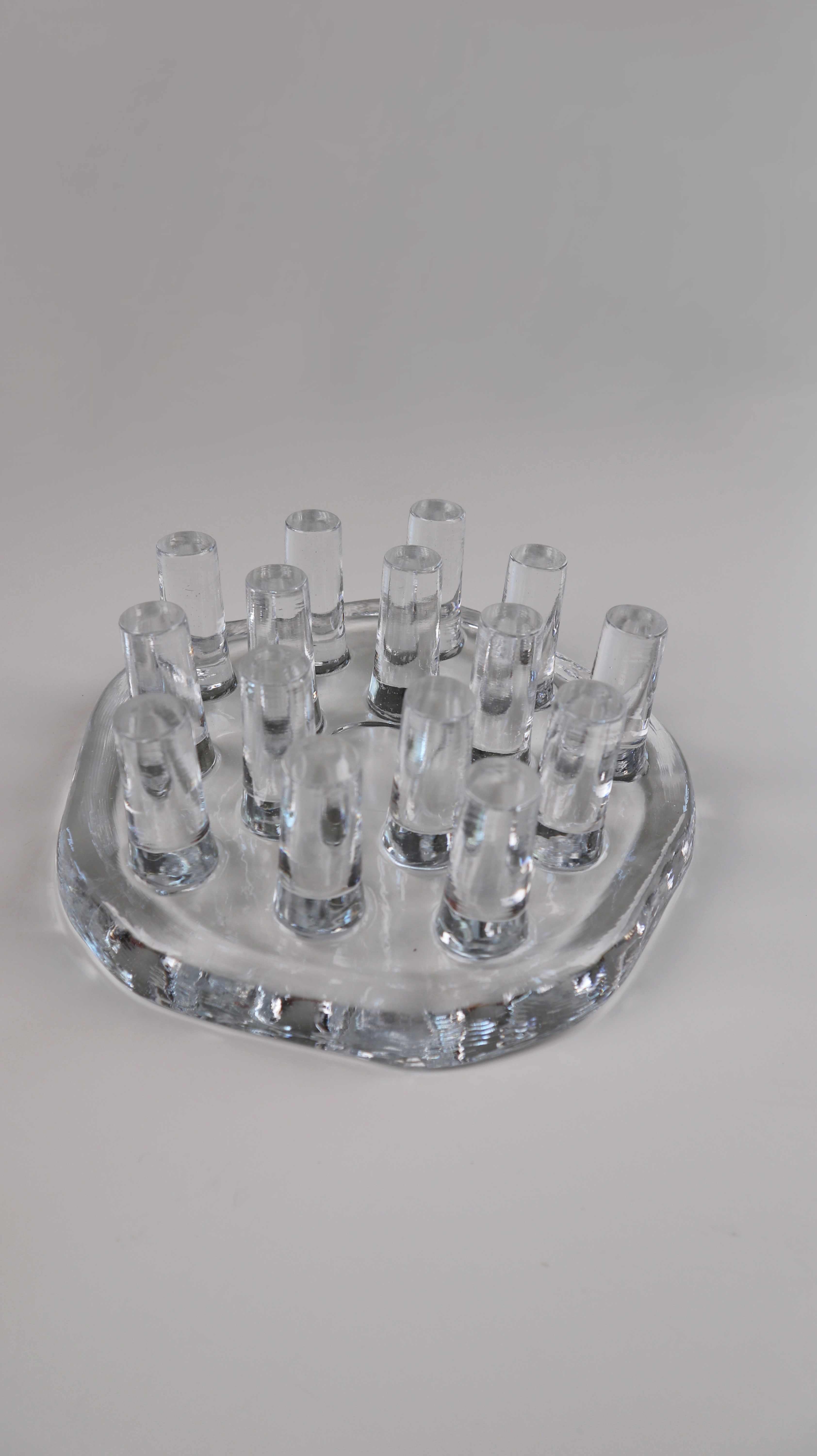True Vintage Georgshütte Germany Stövchen Teeuntersetzer Glasstövchen 80er