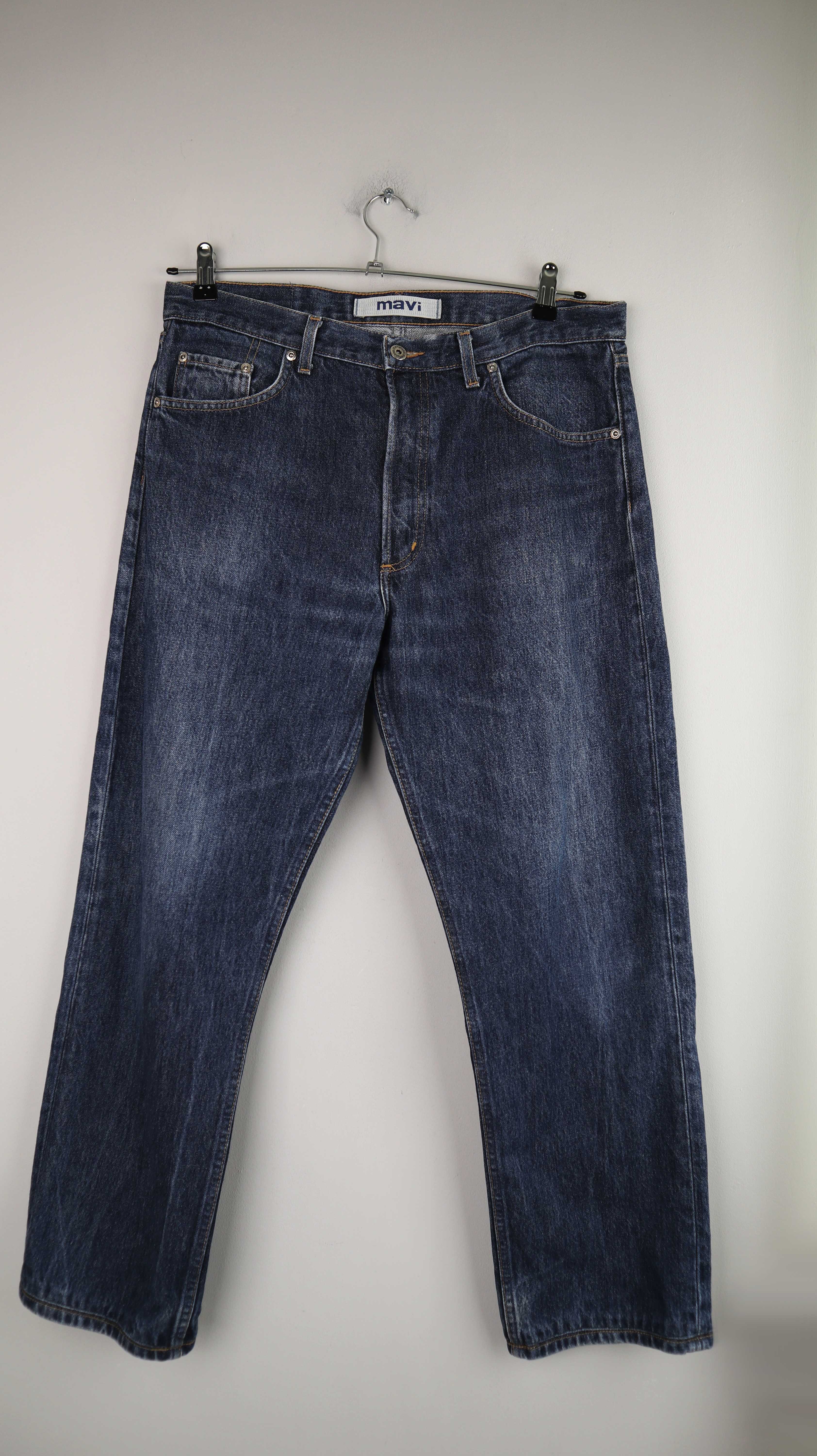 Mavi Jeans 34 34 blau denim dunkelblau straight fit M