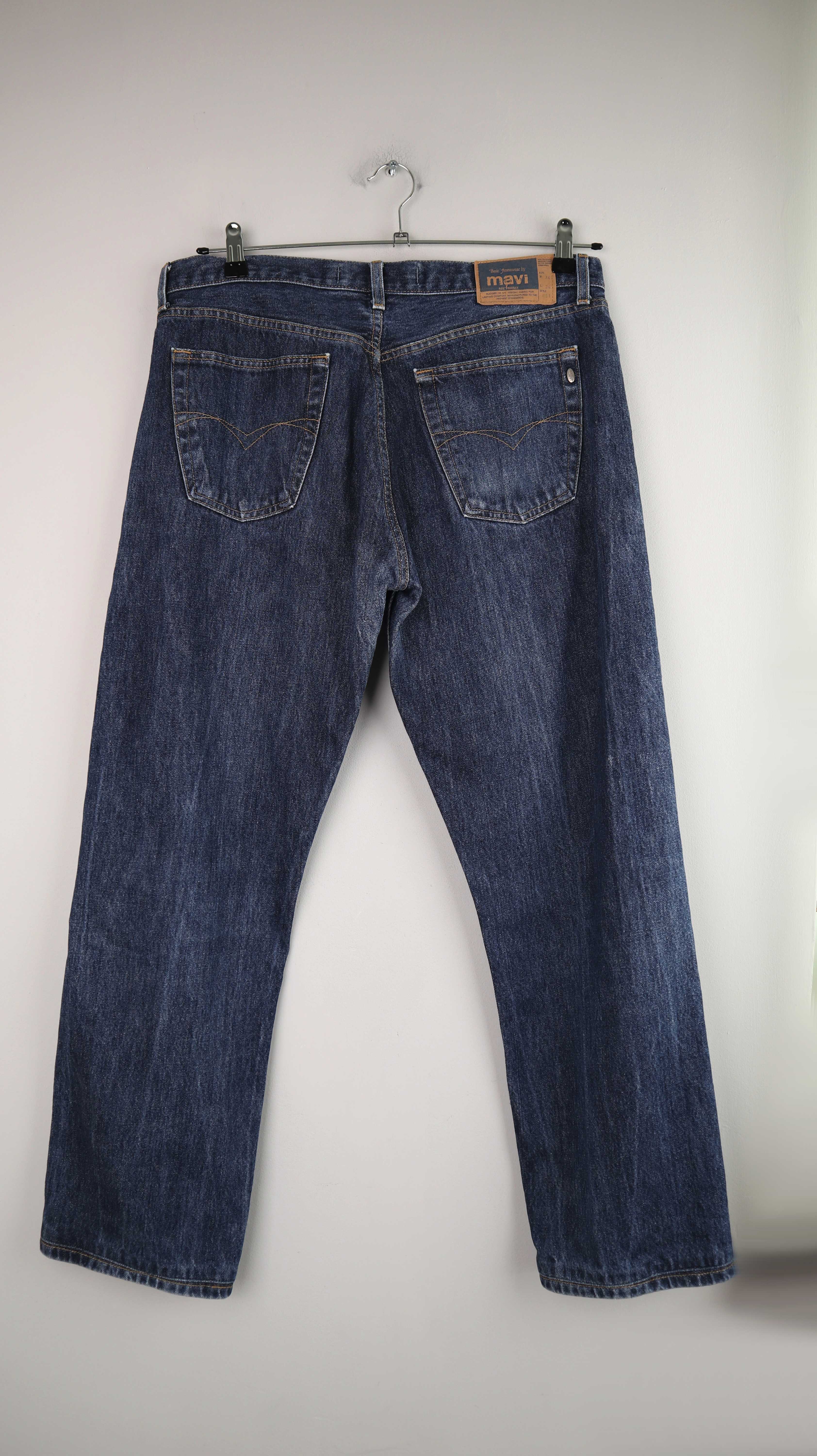 Mavi Jeans 34 34 blau denim dunkelblau straight fit M