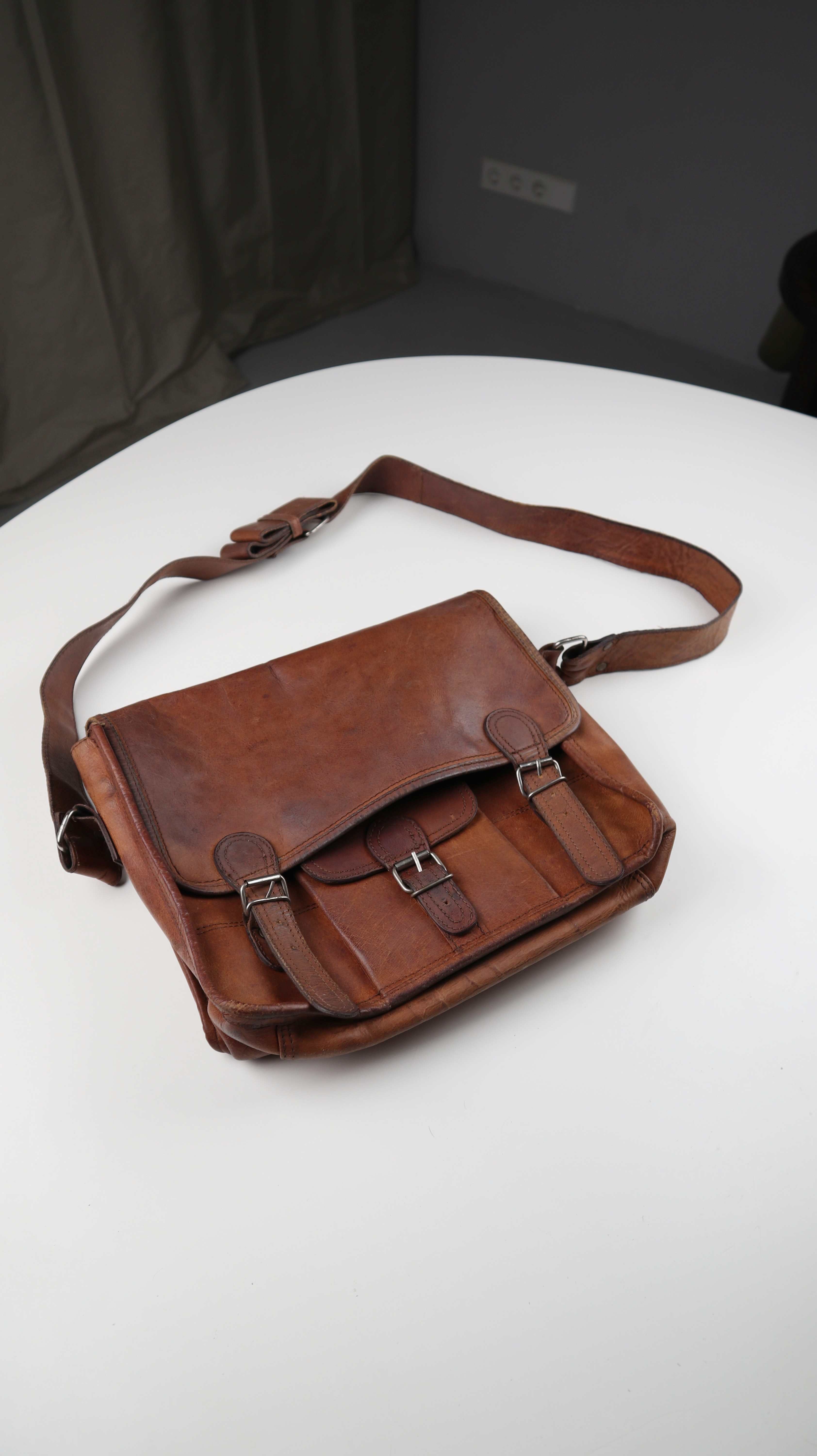 Scaramanga Tasche Ledertasche Schultasche Aktentasche Umhängetasche