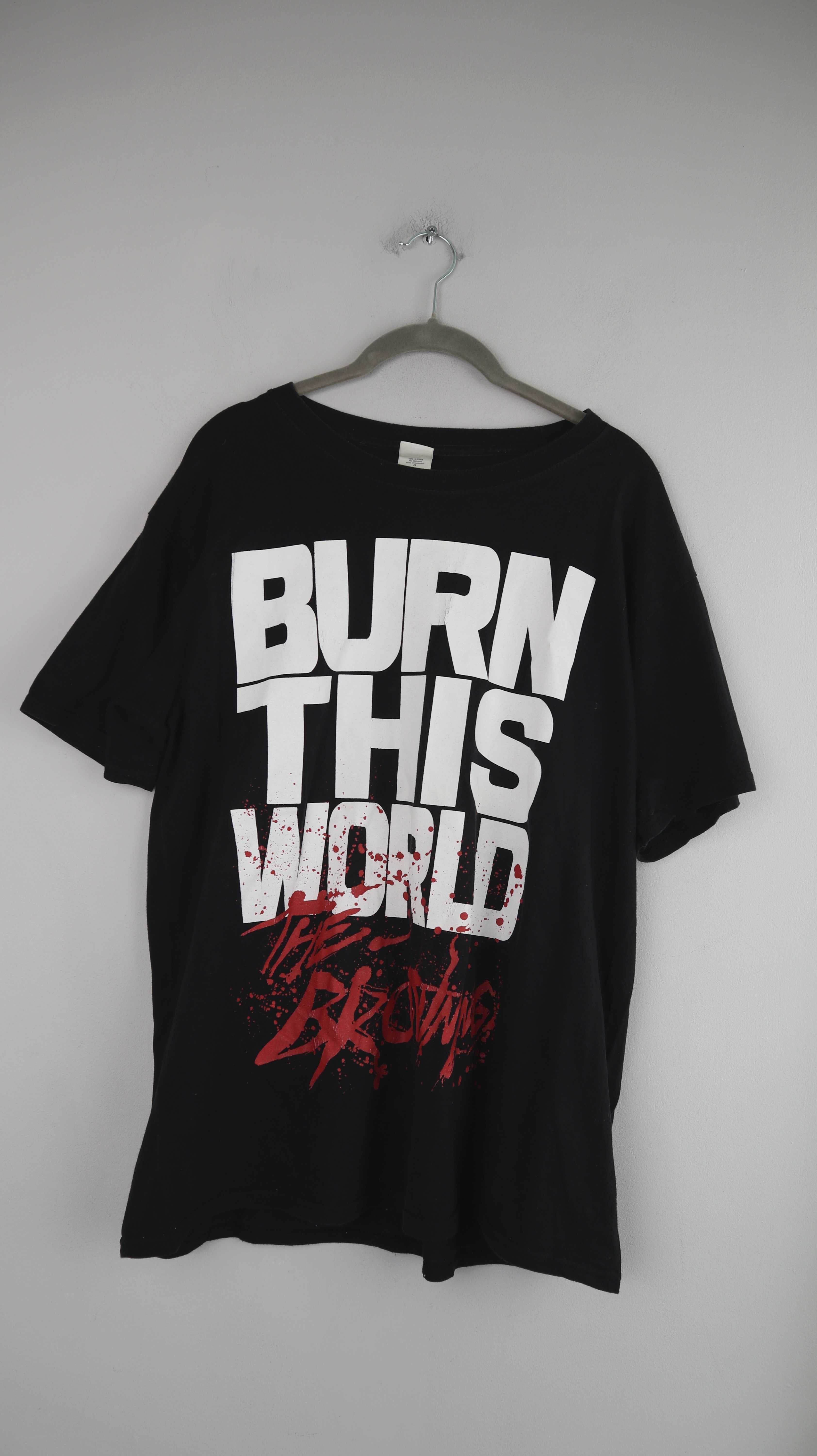 The Browning Burn this World Shirt Metal schwarz Fanshirt 40 L