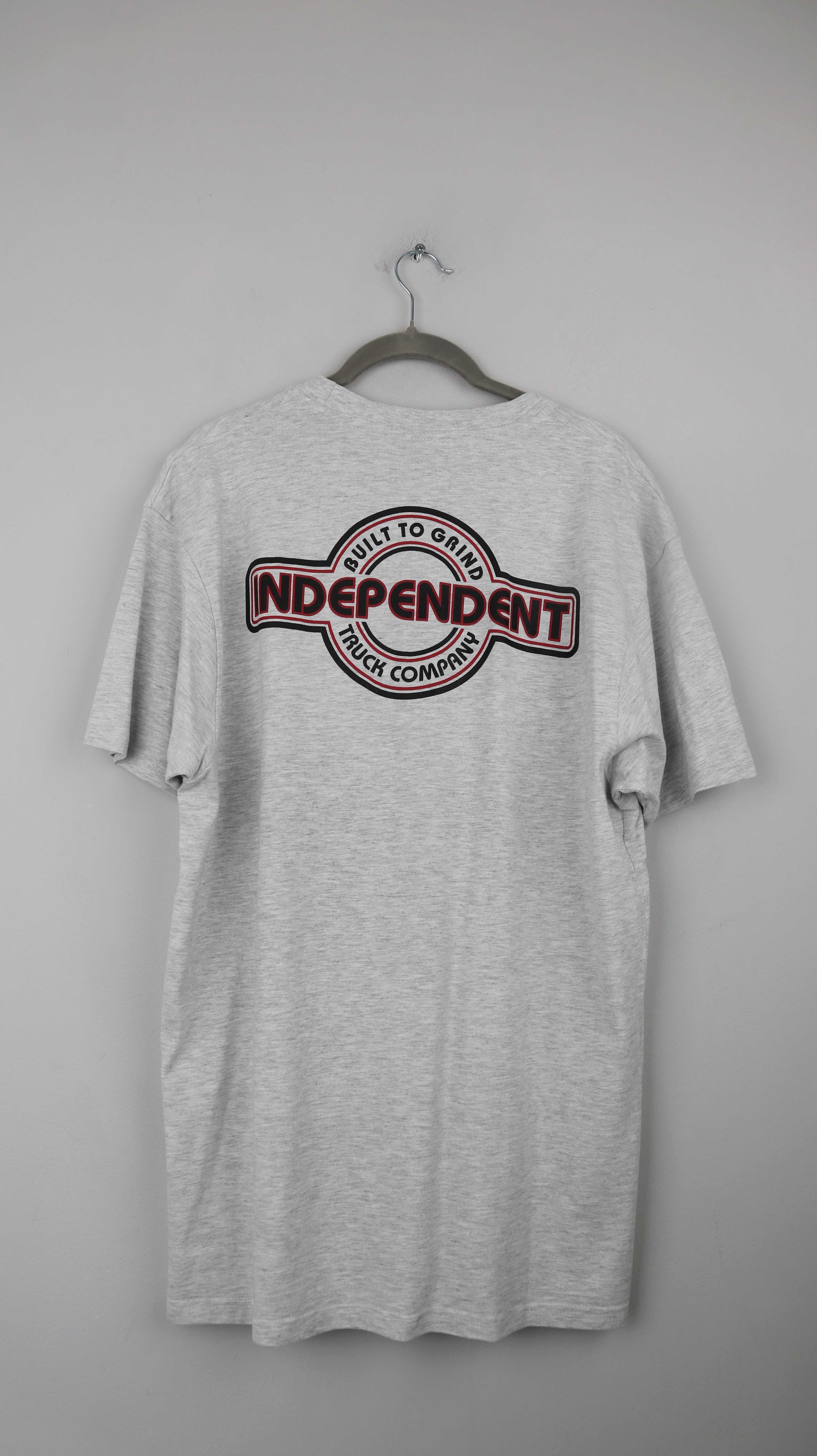 Independent Shirt Grau T-Shirt basic einfarbig 40 L Truck Company