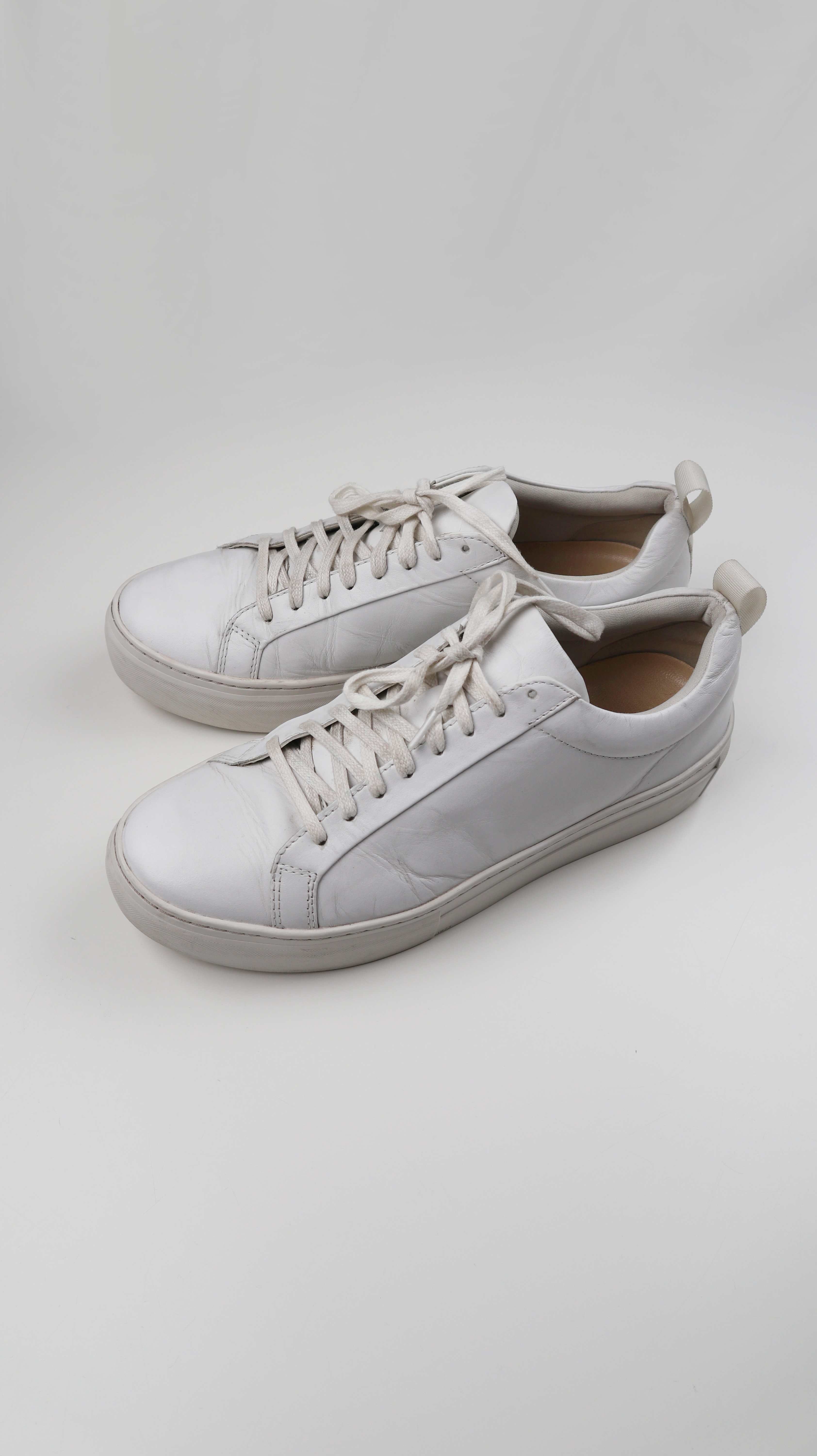 Vagabond Sneaker Turnschuhe weiß 41 Leder Ledersneaker Schnürer