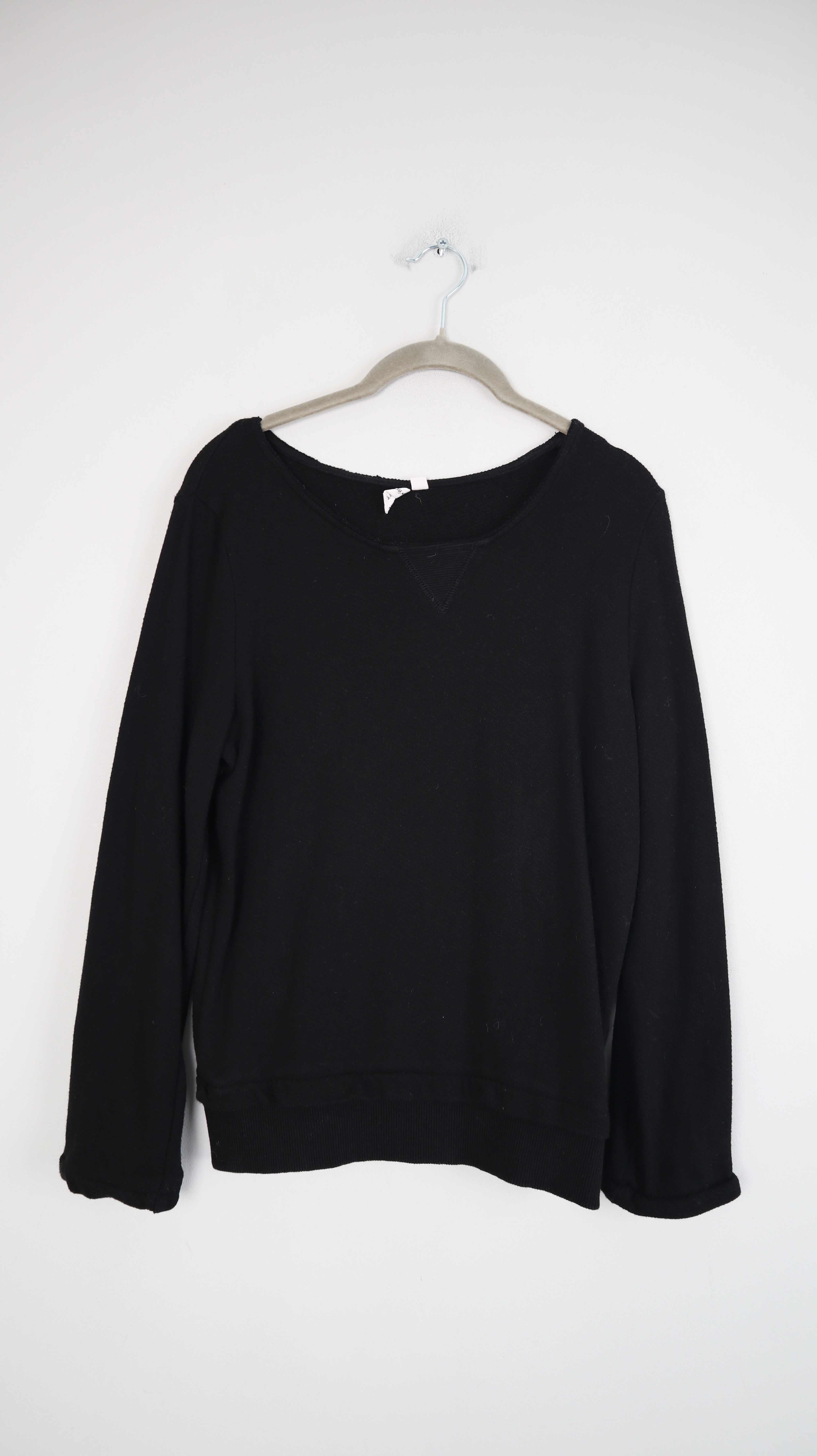 &other stories Pullover schwarz basic einfarbig 36 S Sweater