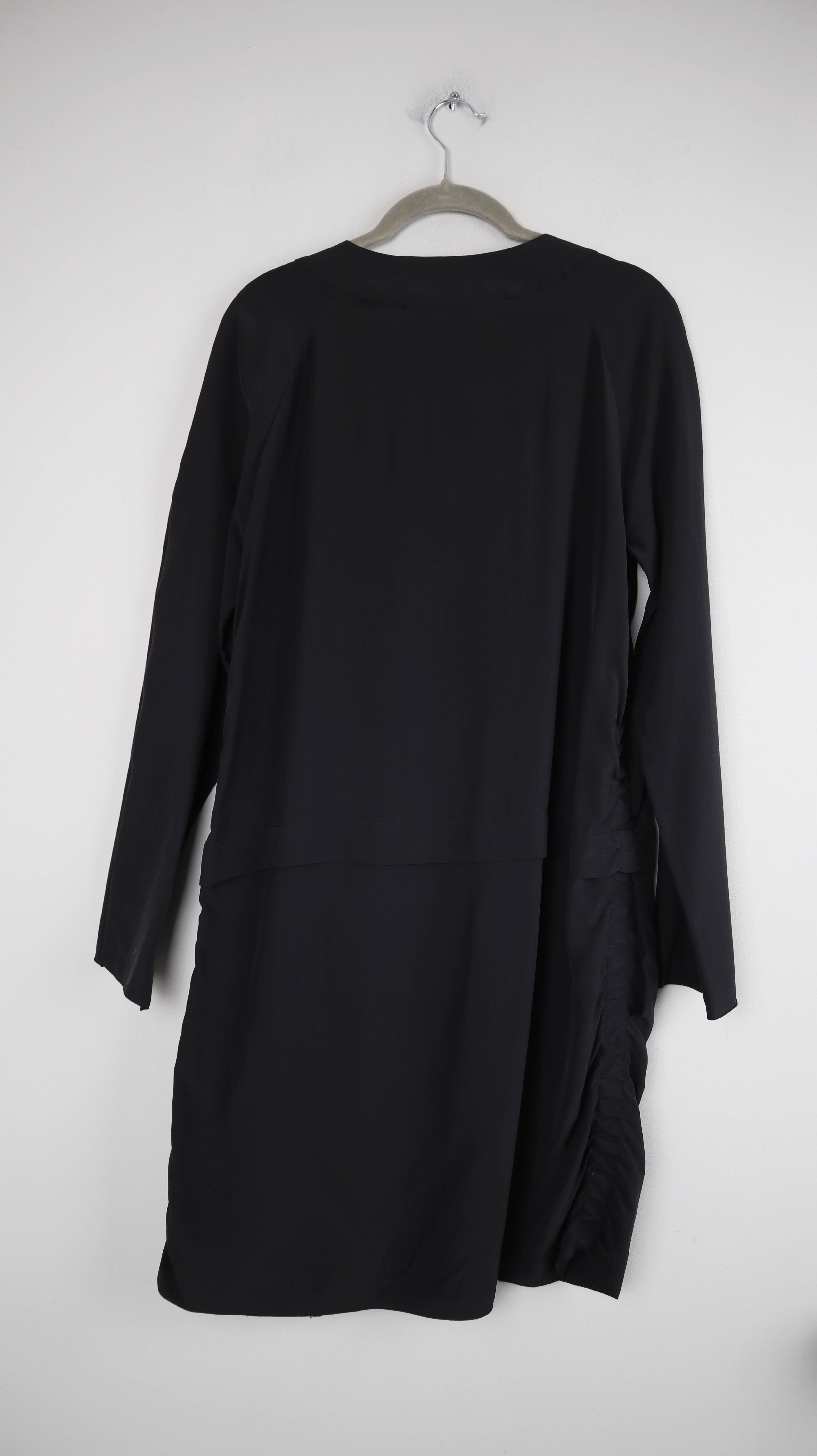 Marni Winter Edition 2011 Kleid Seidenkleid Schwarz 38 Seide basic