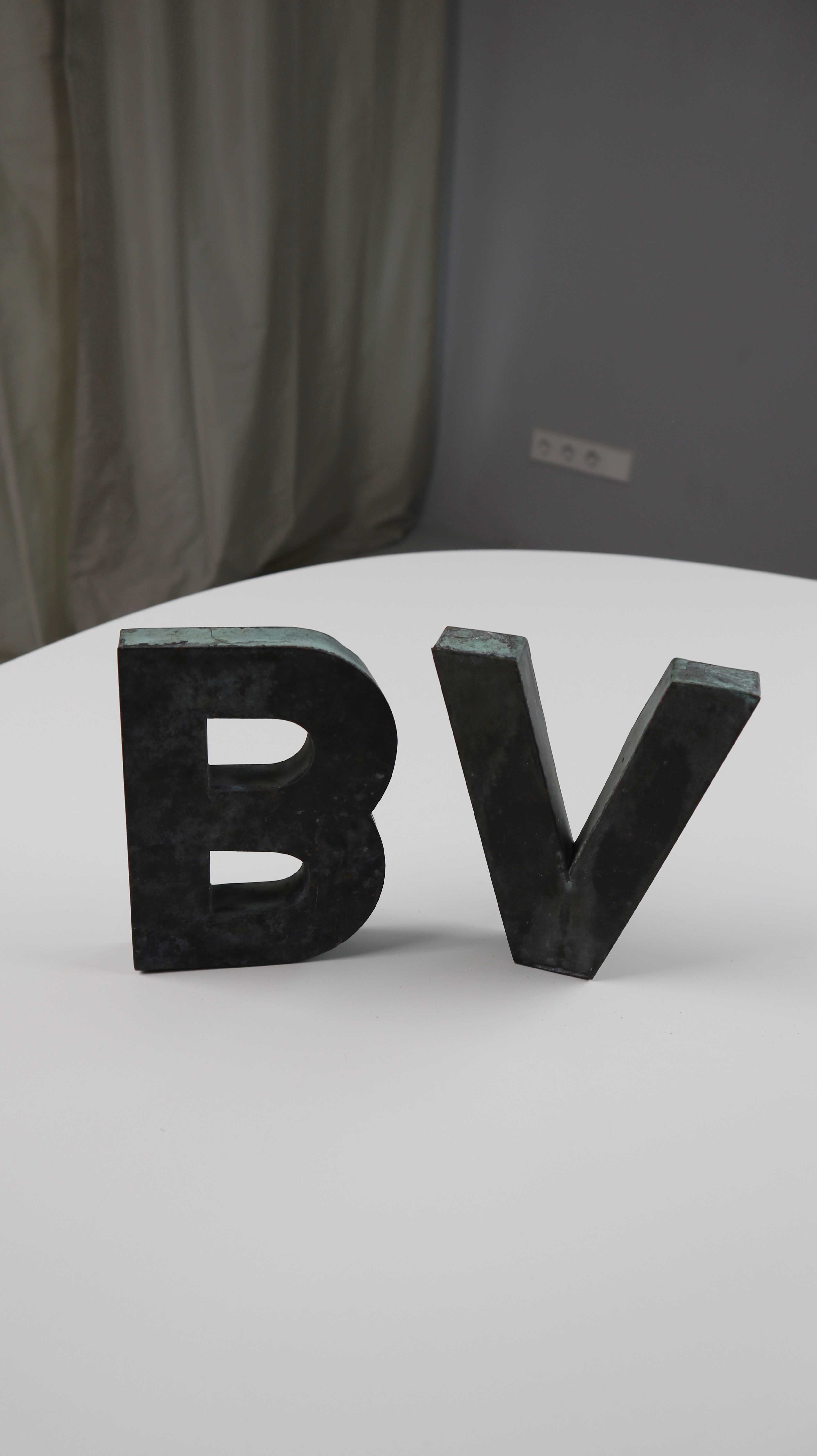 Metallbuchstaben Buchstaben Dekobuchstaben klein Grau
