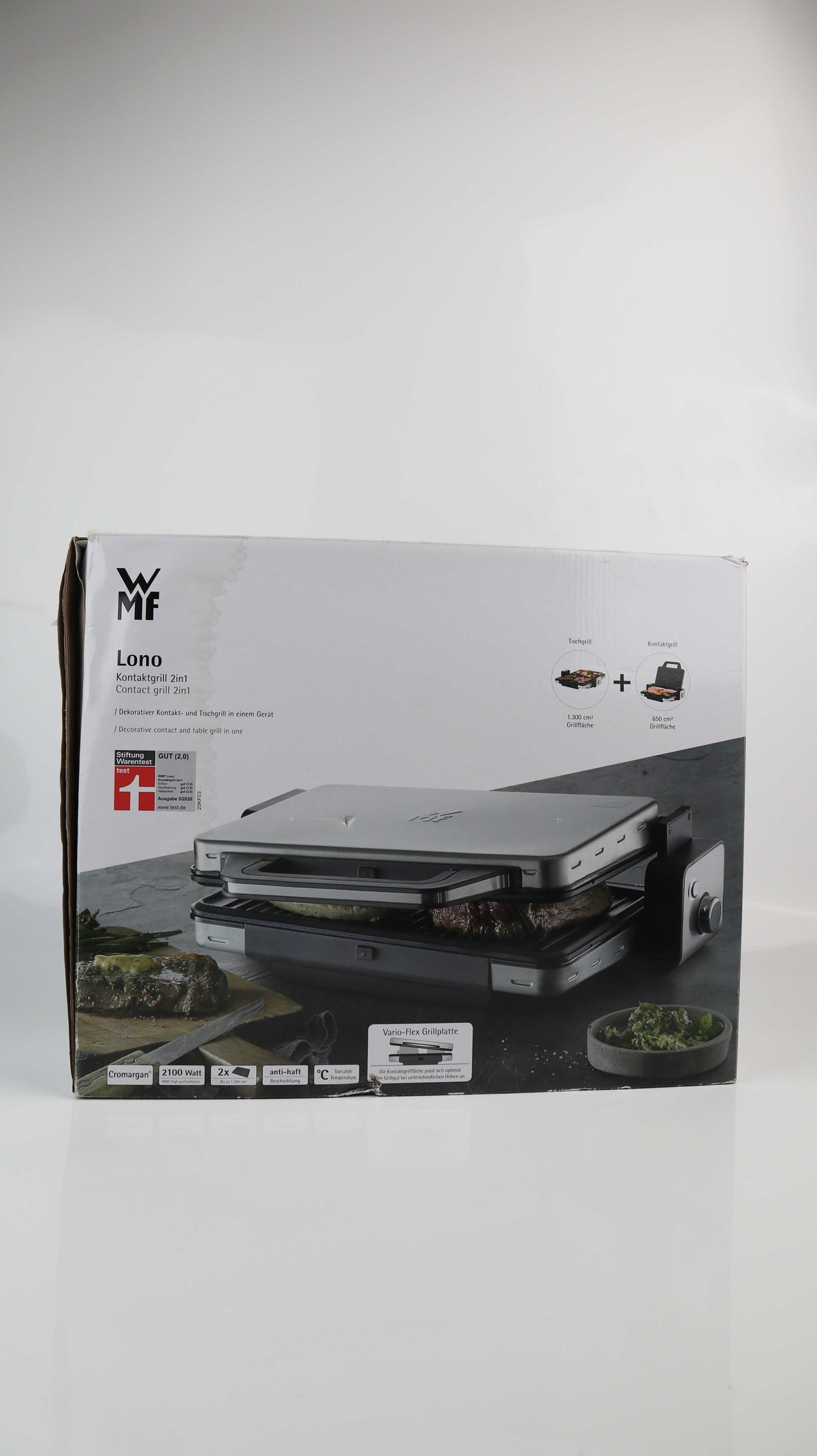 WMF Lono Kontaktgrill 2in1 Grill Tischgrill Küchengrill Grill