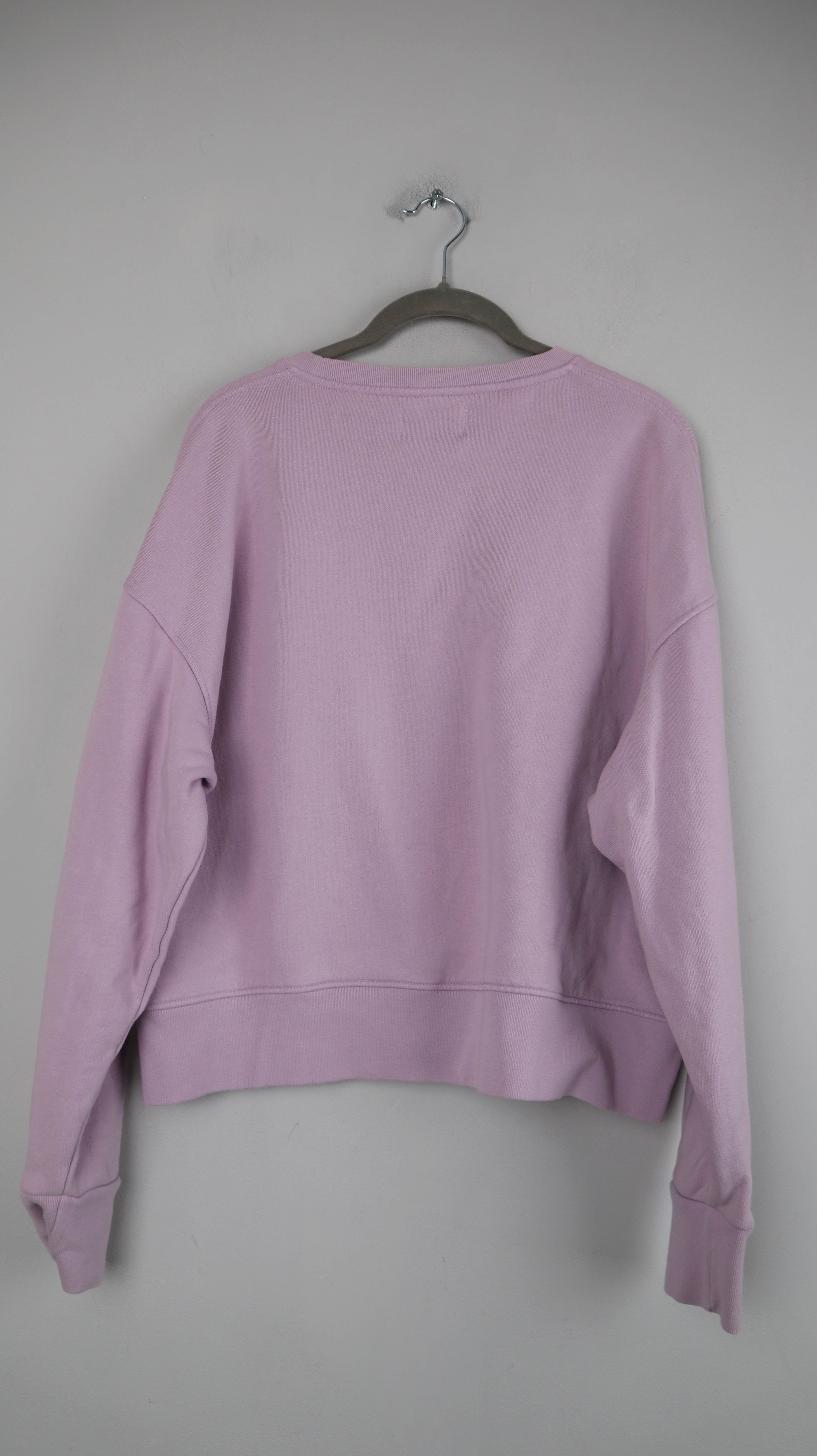 Mads Nørgaard Pullover Sweater Lila Flieder 40 L basic