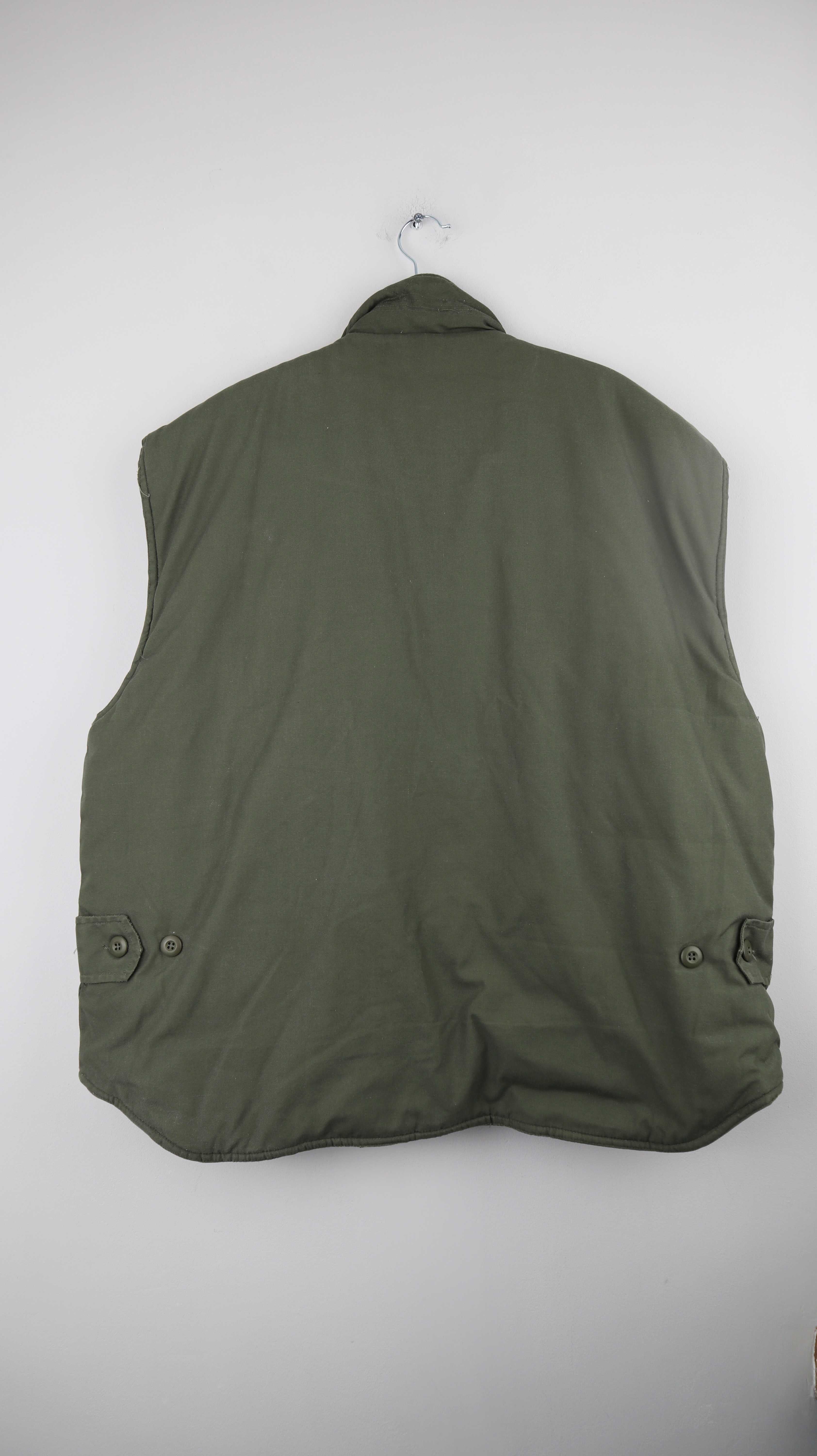 Weste Grün Military XXL Khaki Olivgrün Rangerweste Commando Pockets