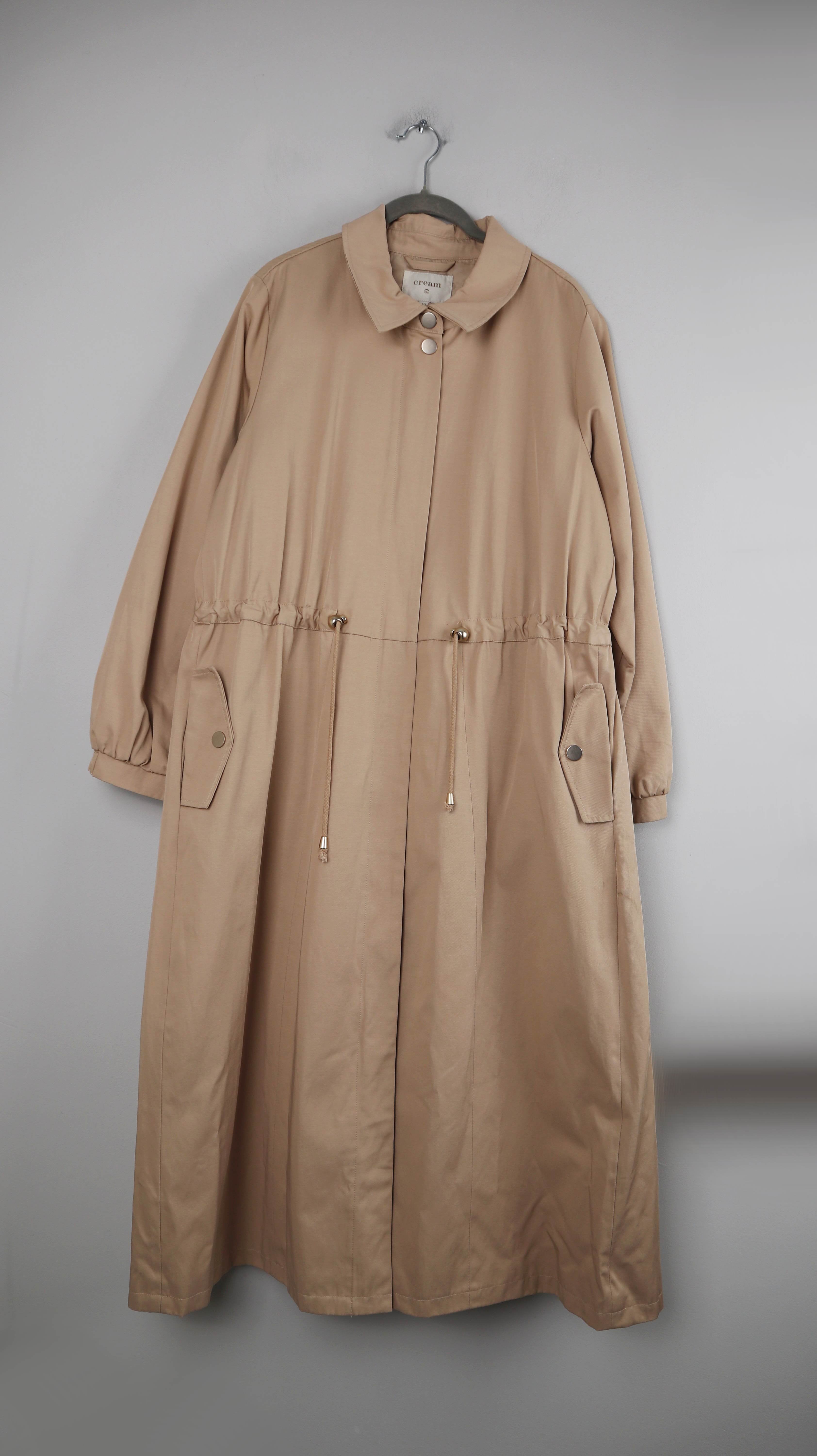 Cream Mantel Beige 40 L Trenchcoat dänisch Jacke