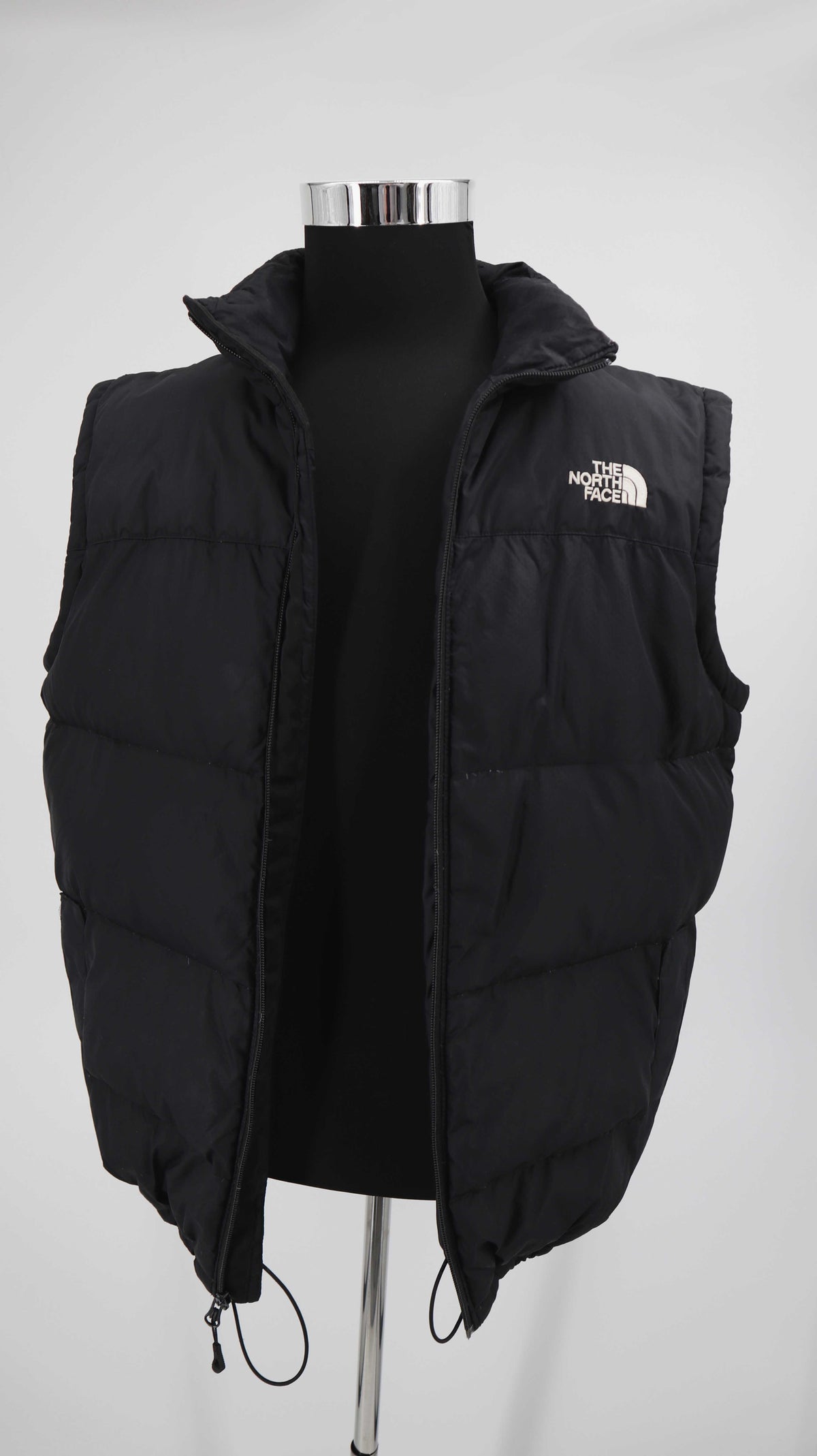 The North Face Weste schwarz Daunenweste L Steppweste