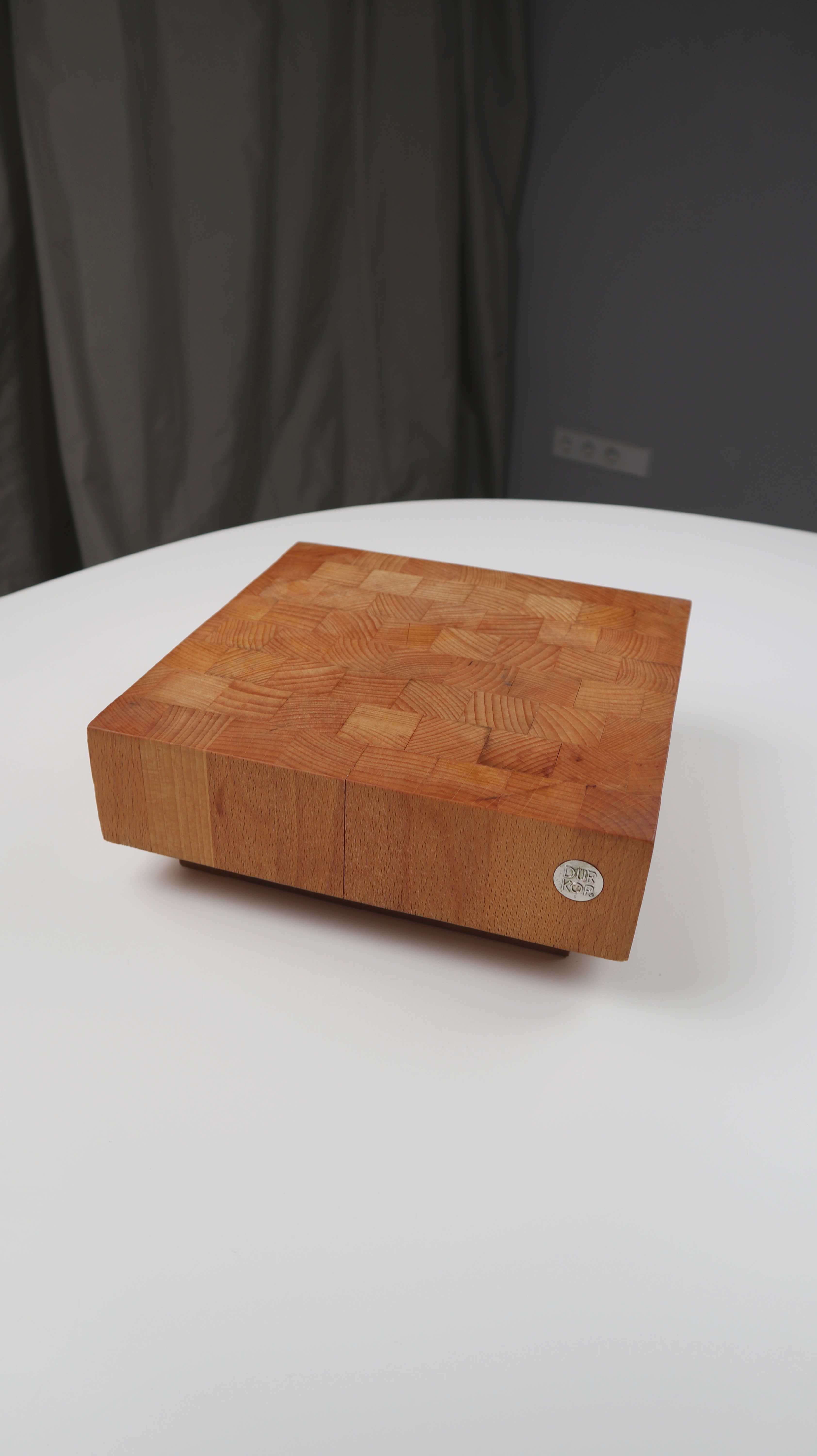 DürKop Brett Schneidebrett Manufactum Schneideblock Küchenblock Holz