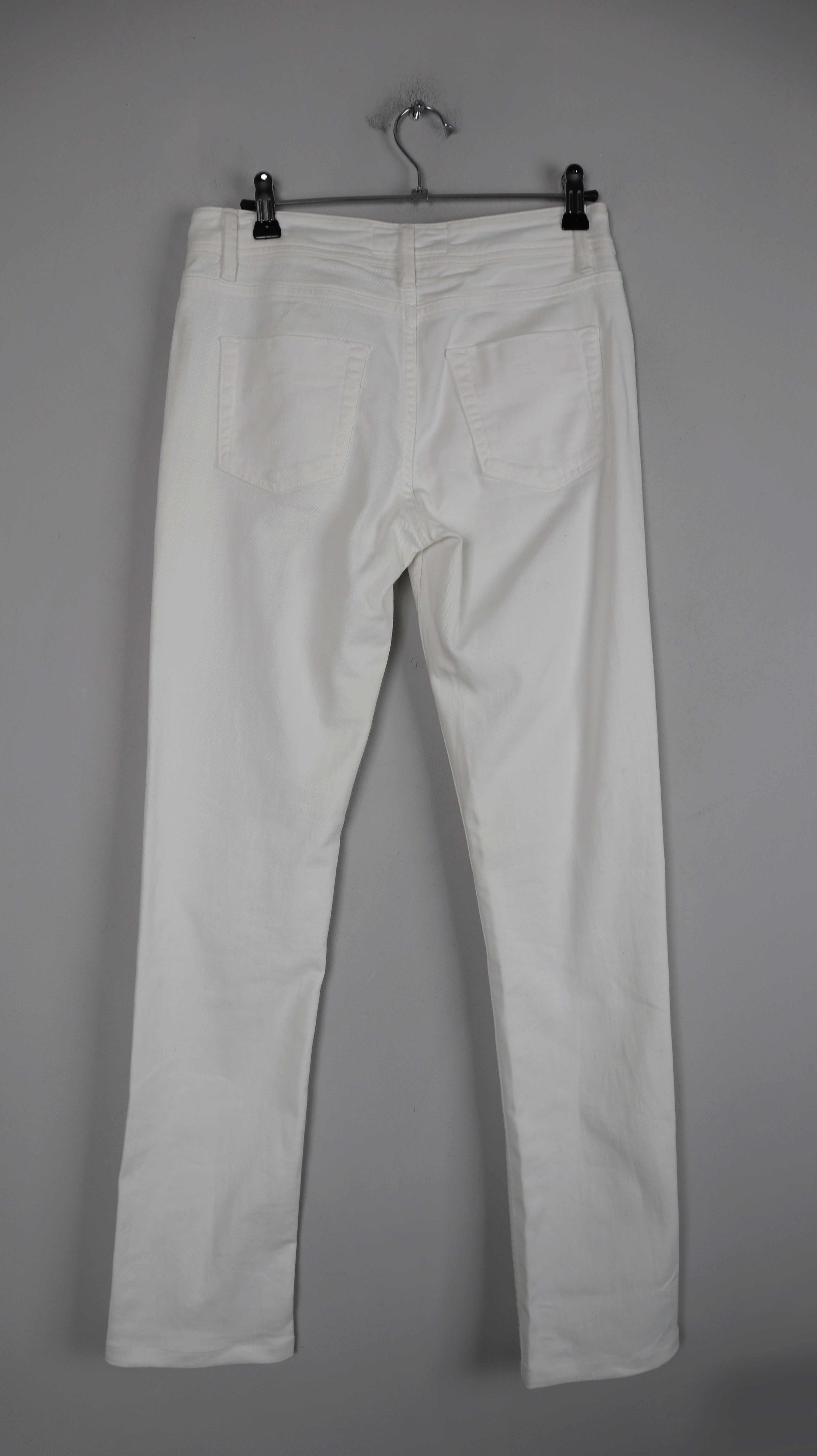 Closed Hose weiß Slim 36 S United Straight Röhrenhose Jeans basic einfarbig