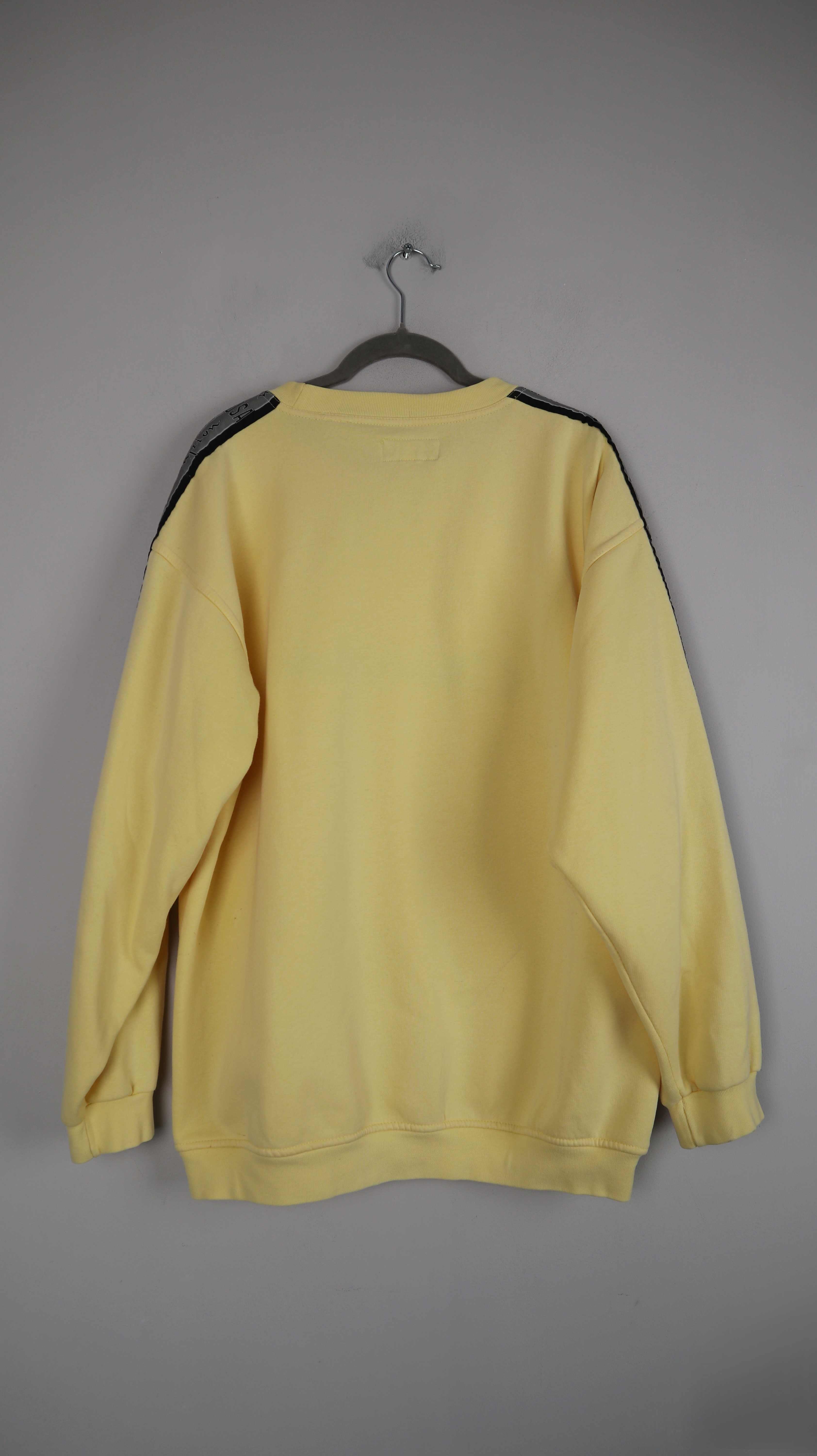 Champion Sweater Pullover Gelb Pastellgelb USA XL Oversized