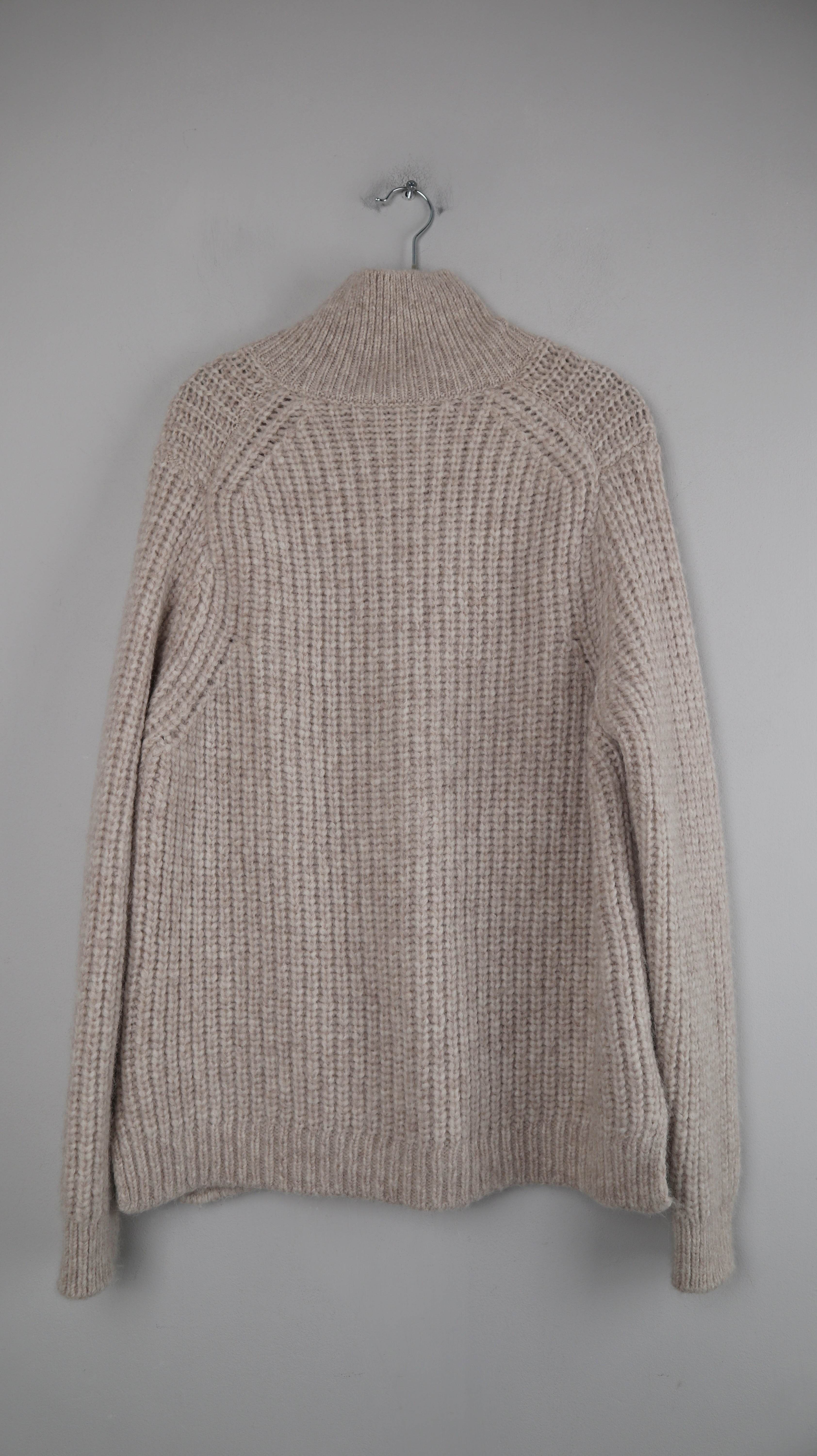 Closed Pullover Rollkragenpullover Creme Beige 38 M Strickpullover Alpaka
