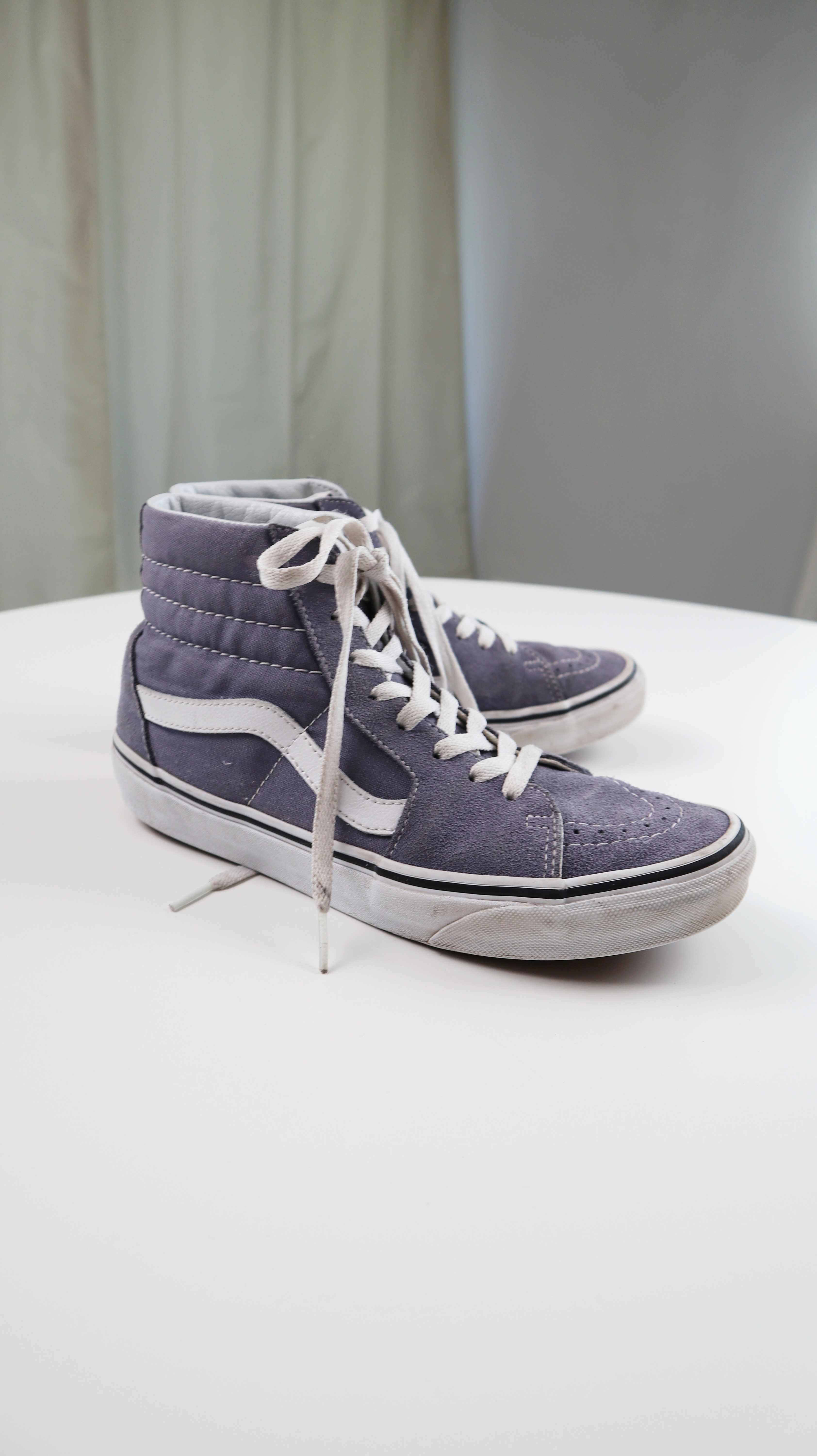 Vans off the Wall Sneaker Turnschuhe high hoch blau hellblau 39
