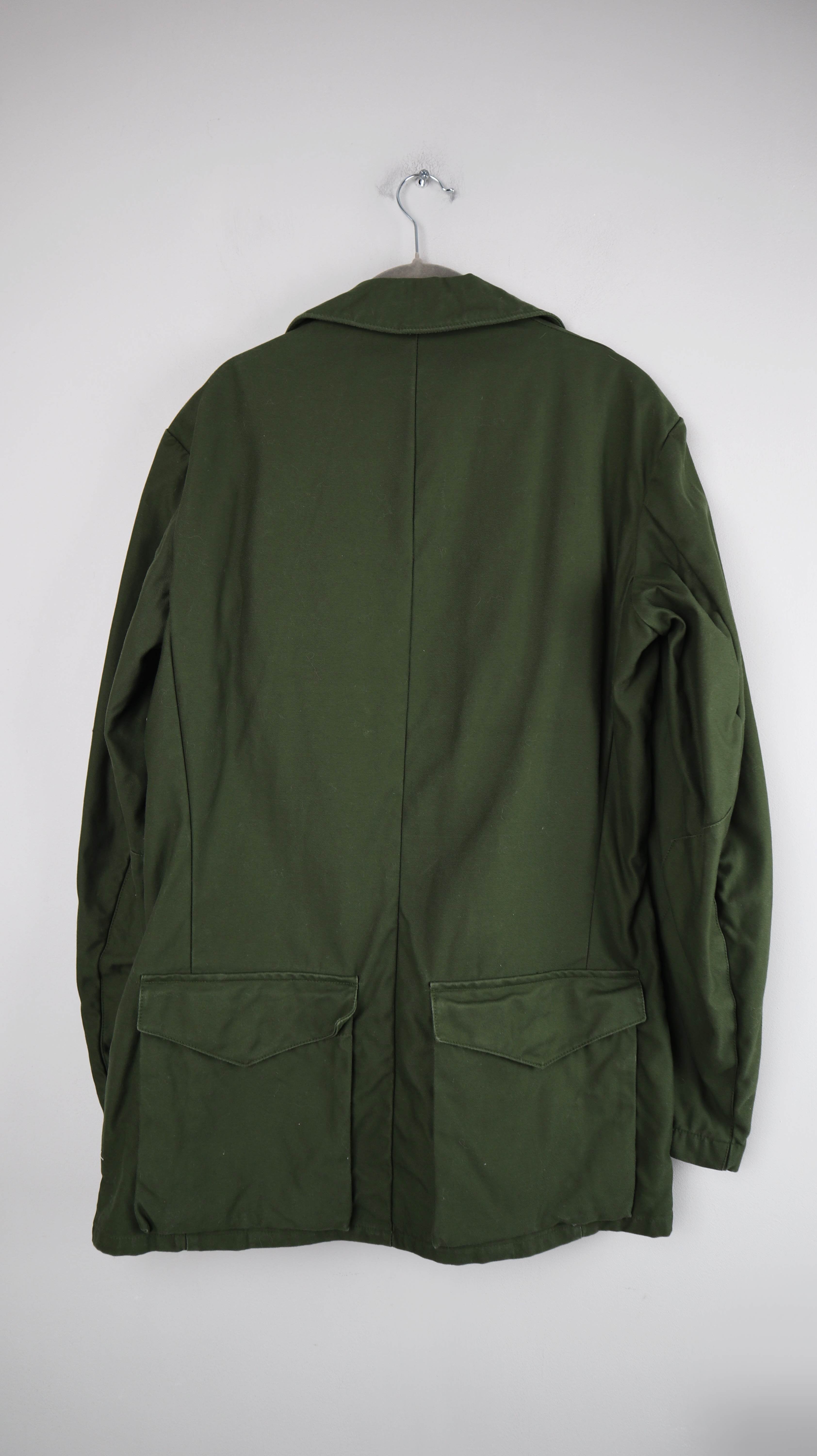 Schwedenjacke grün Dunkelgrün Khaki Norsel 1976 C150 Parka Mantel 38 M