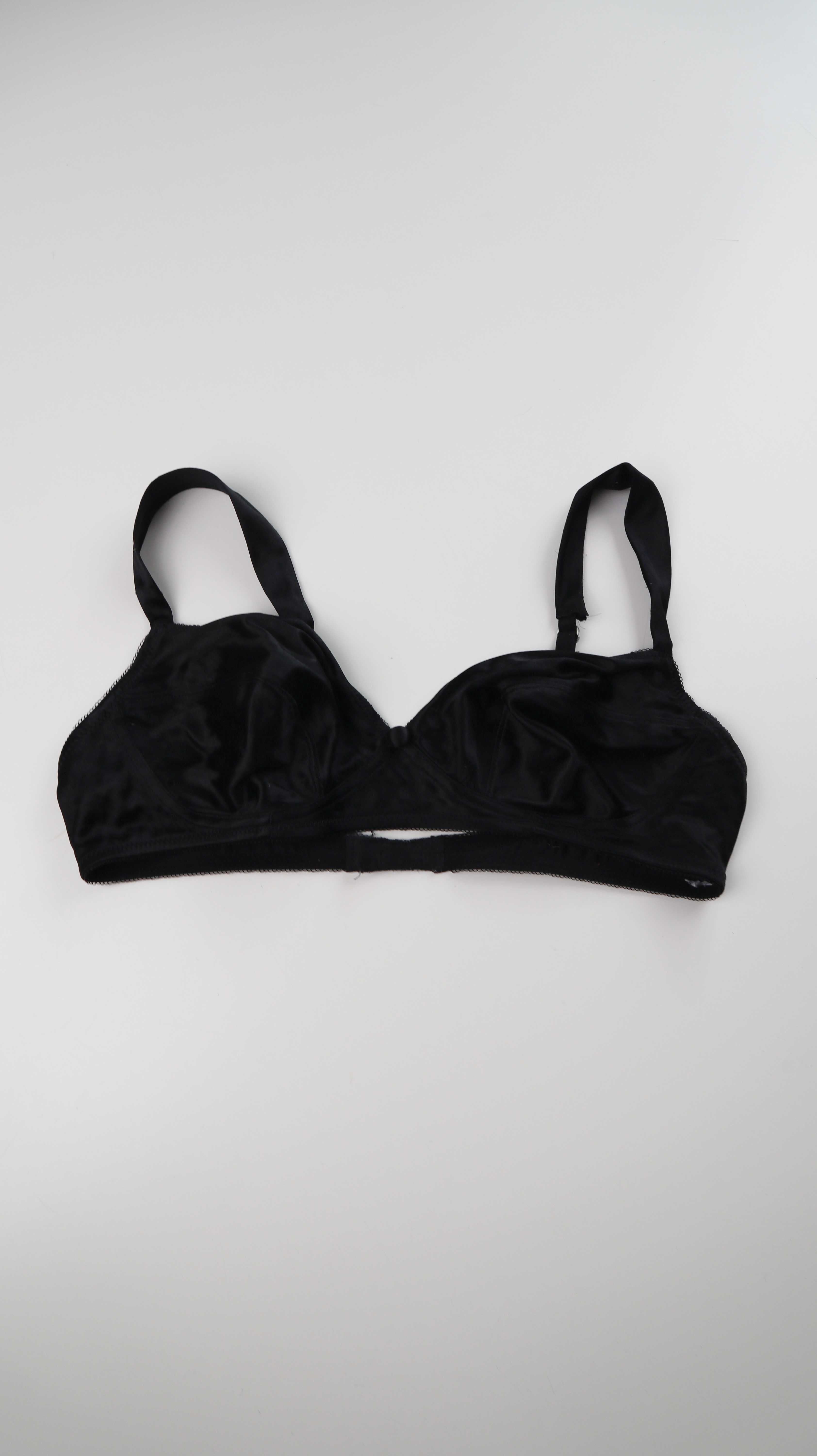 BH Stoffbh schwarz Seide 75 C T-Shirtbh