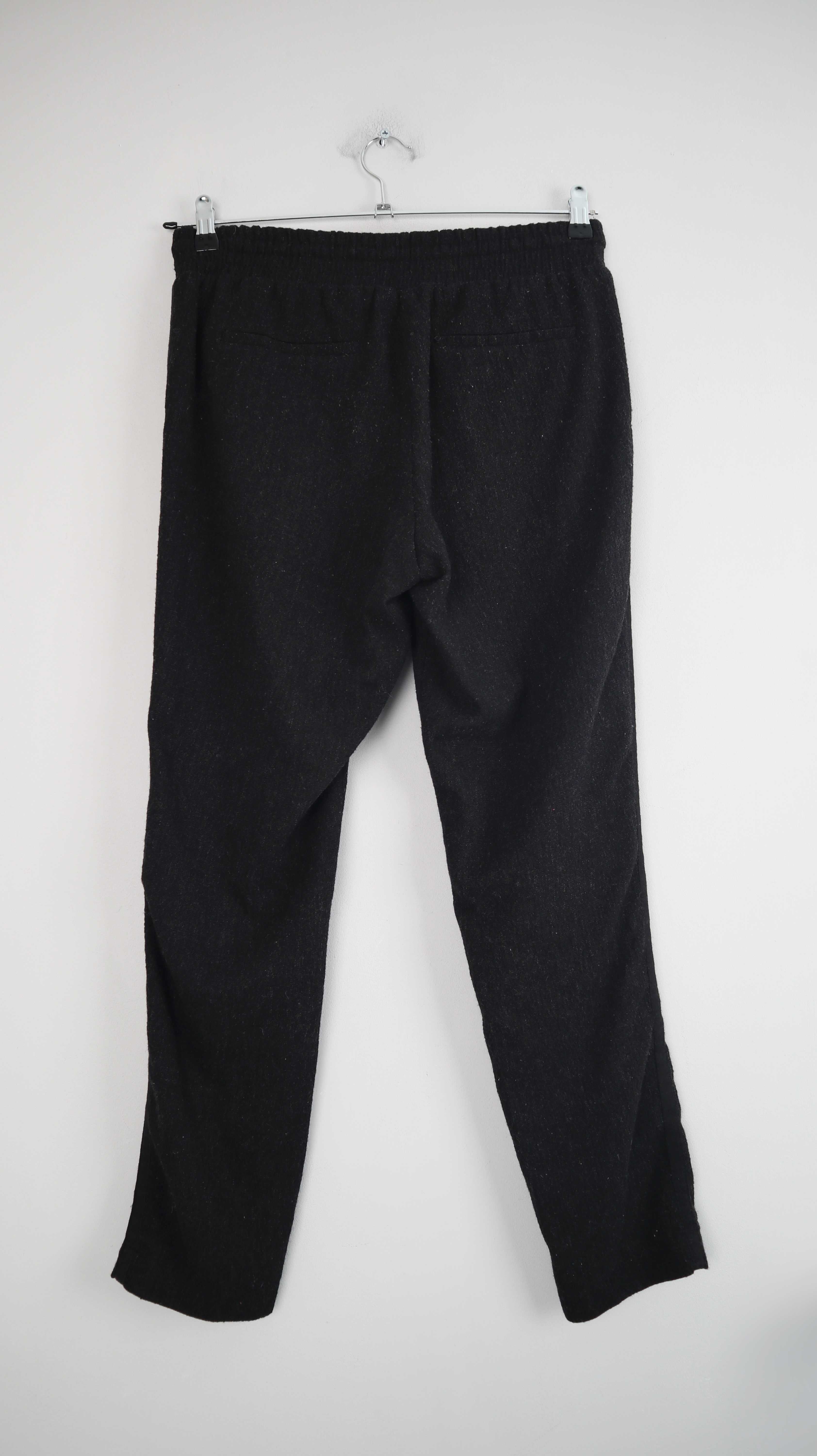 Zara Women Hose grau schwarz Stoffhose 38 M Chino