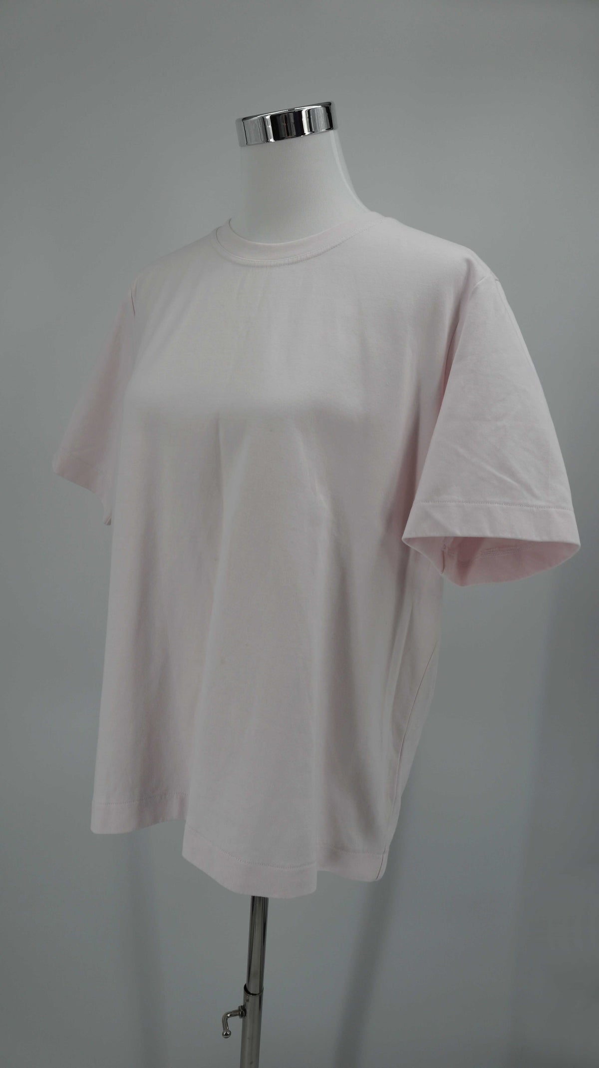 Arket Shirt rosa basic einfarbig T-Shirt 40 L Pastell Blassrosa