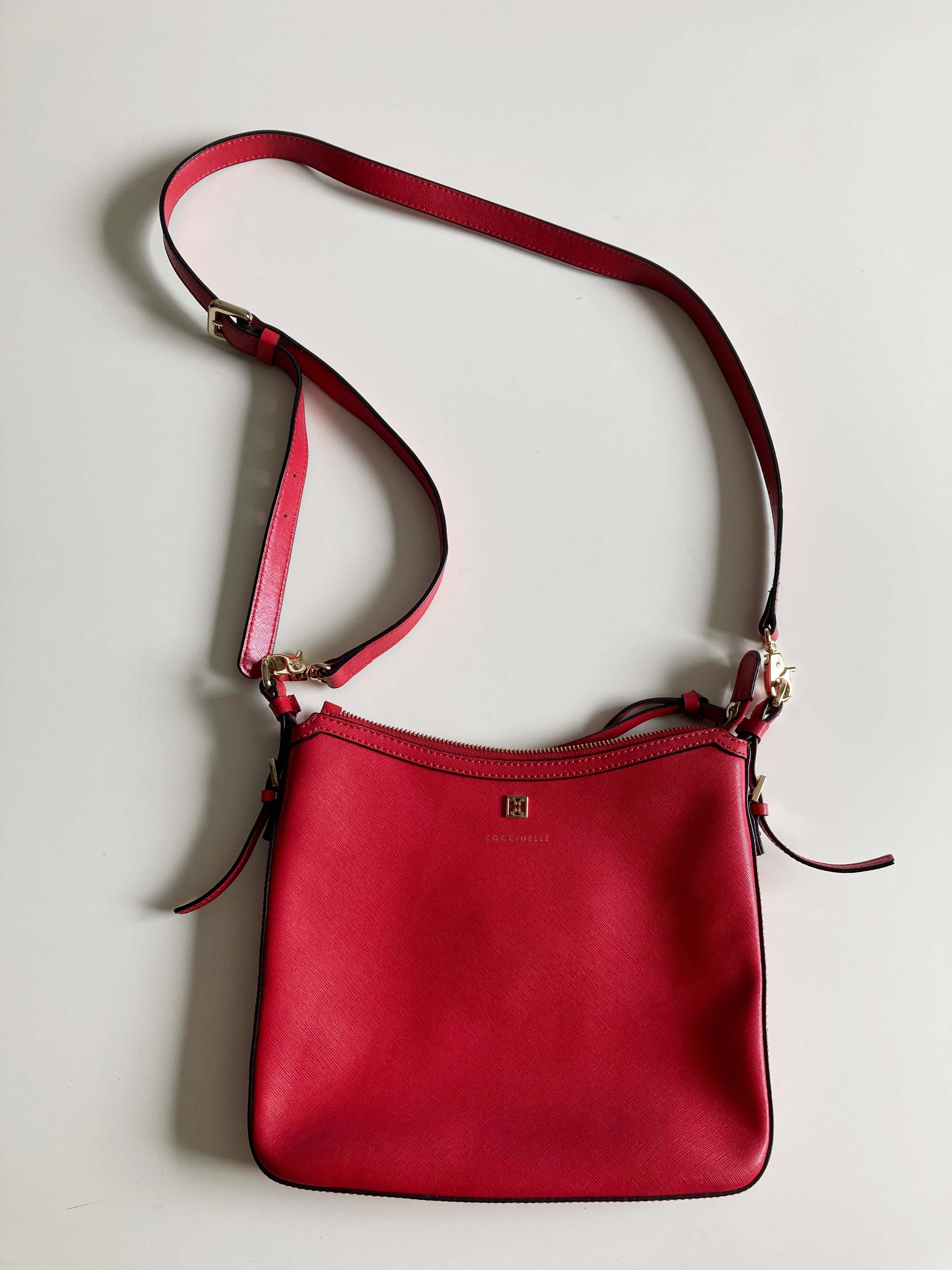 Coccinelle Tasche Umhängetasche rot Crossbag basic Shopper