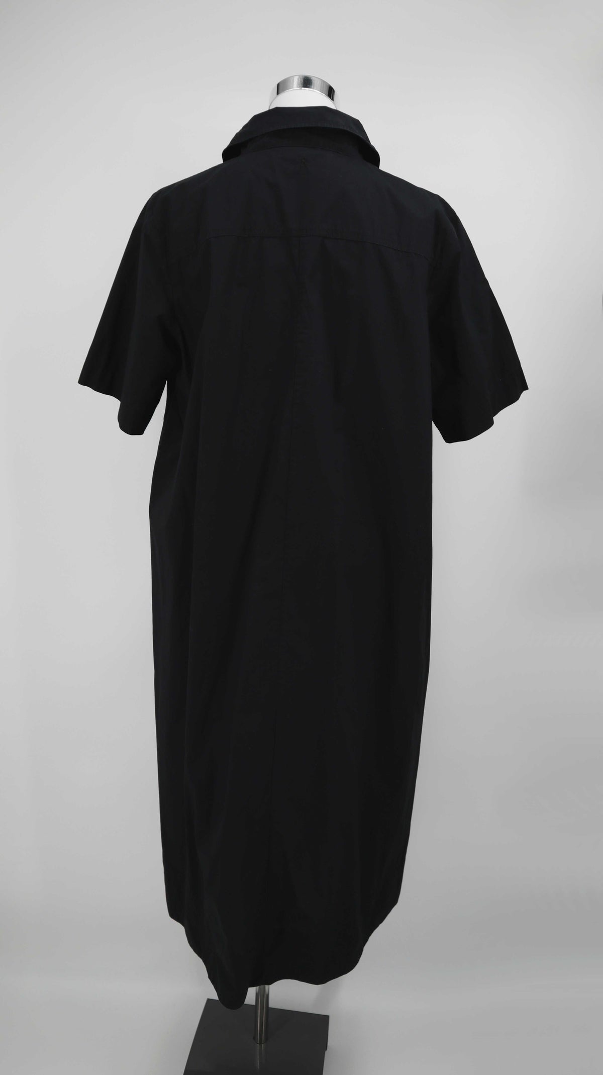 Armedangels Kleid Maxikleid 40 L schwarz basic einfarbig 42 Blusenkleid