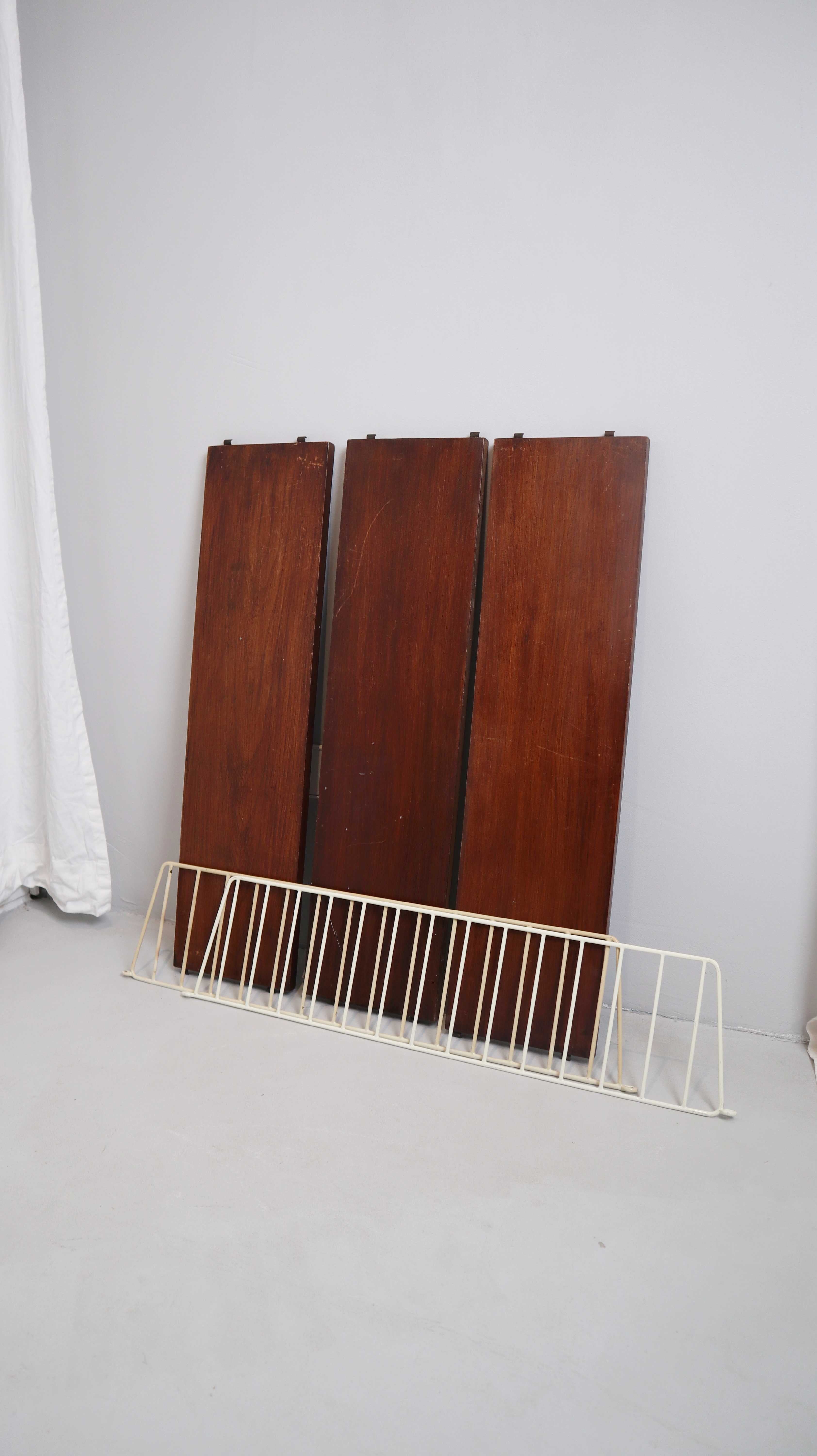 Original String Regal Holzregal mid century 3 Böden Wandregal