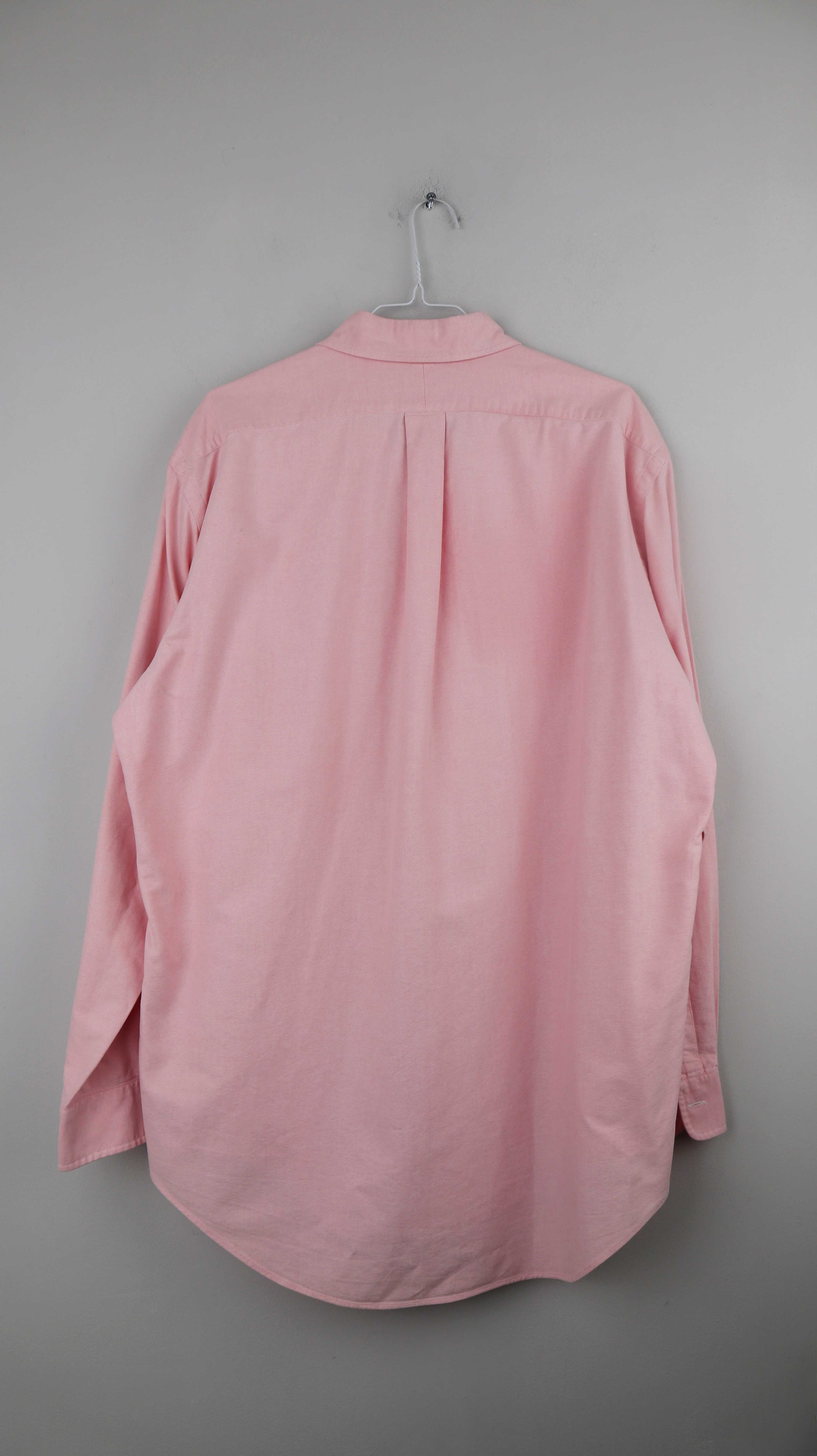 Ralph Lauren Polo Hemd Rosa basic einfarbig 15 1/2 Yarmouth Pastell