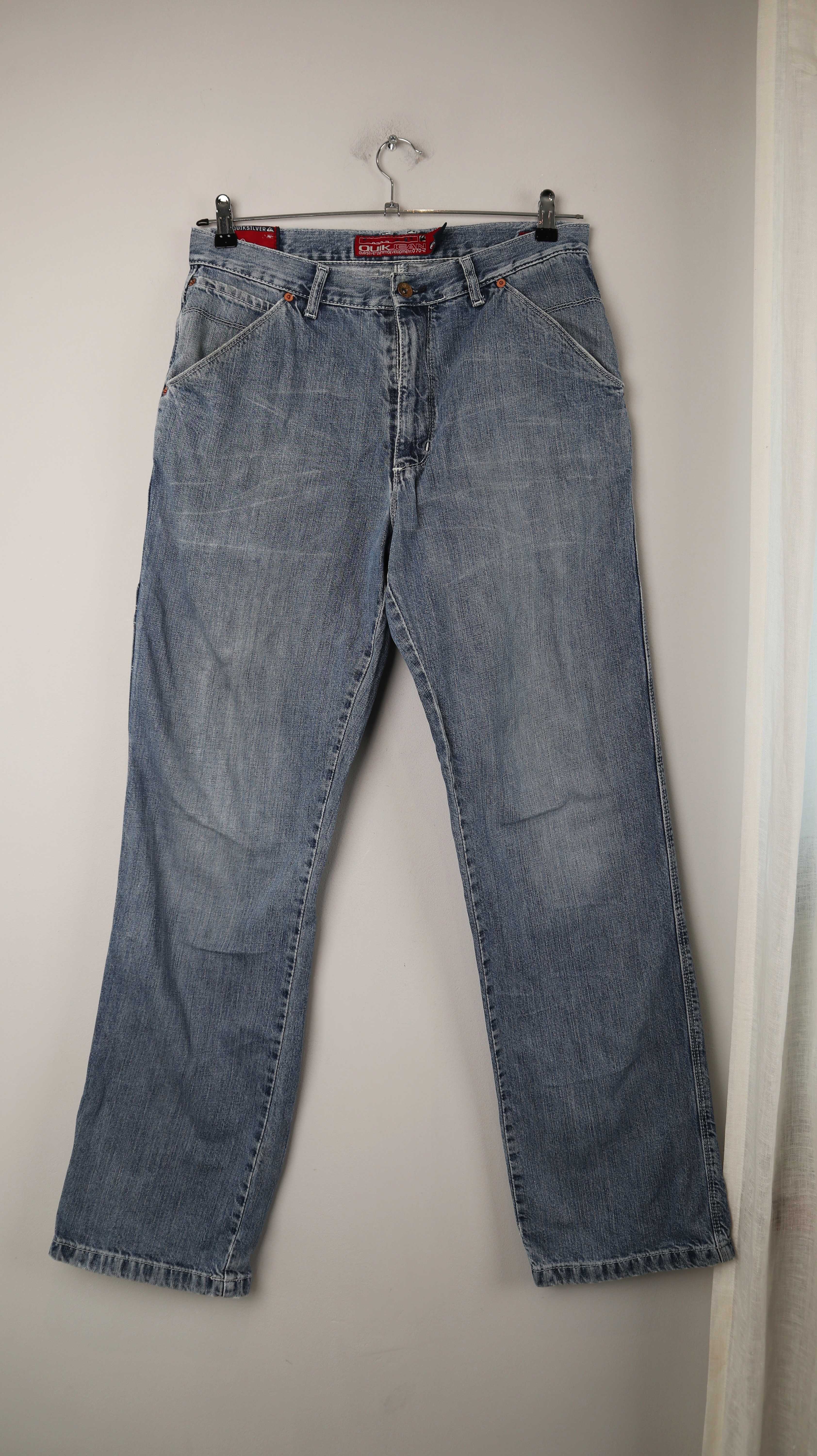 Quicksilver Jeans Baggy Vintage washed blau 32/33 relaxed