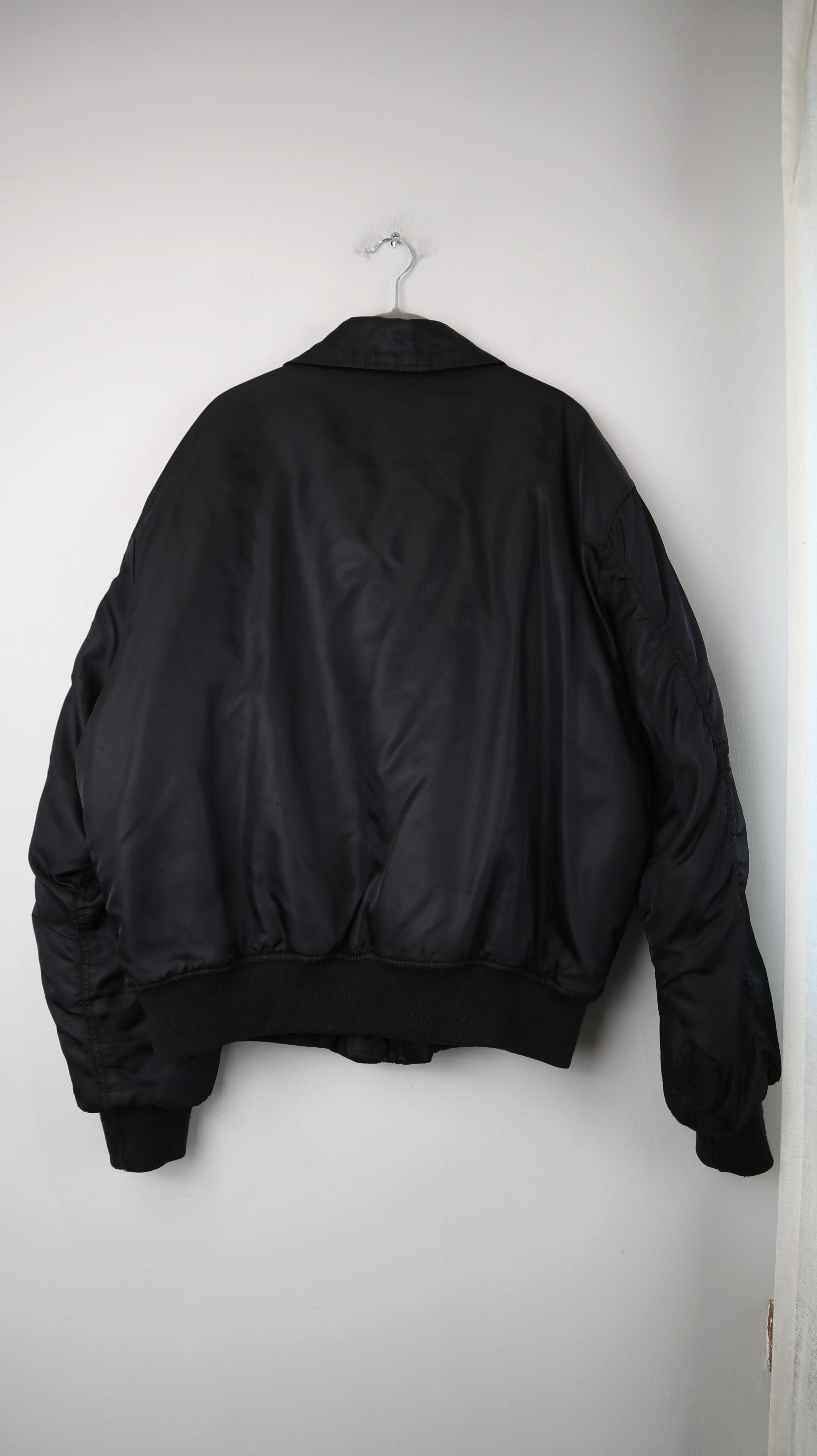 McAllister Jacke Bomberjacke schwarz L Bomber Fliegerjacke basic