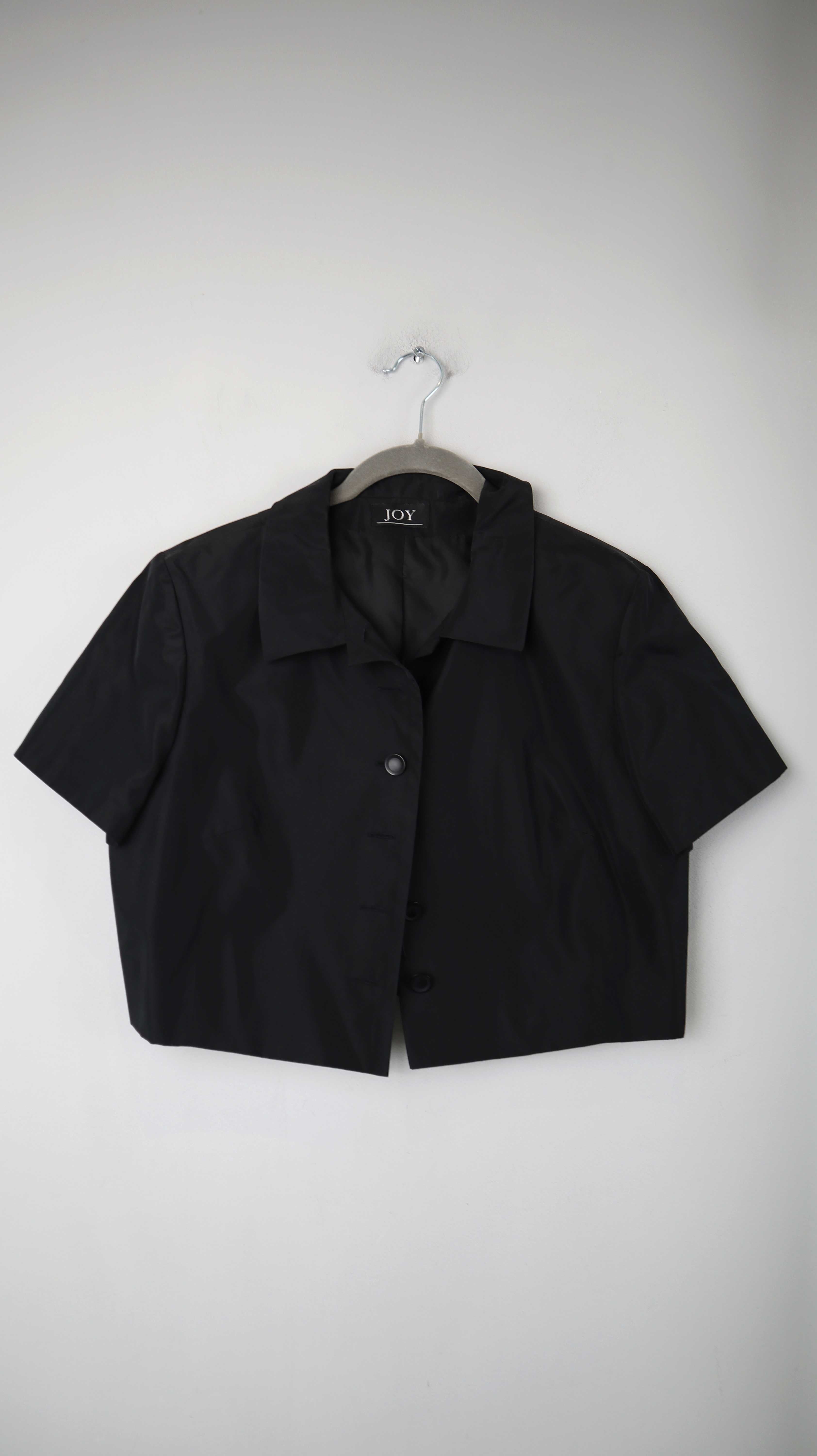 Joy Bolero Jacke Oberteil schwarz 42 XL Blazer Cardigan