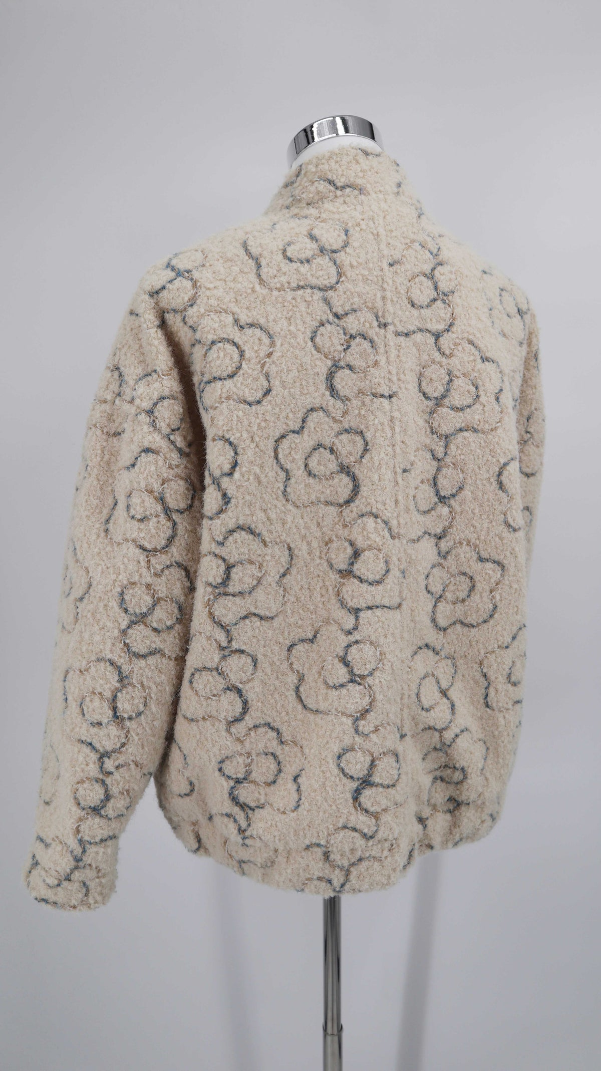 Drôle De Copine Jacke Creme Beige 38 M Bomber Bomberjacke