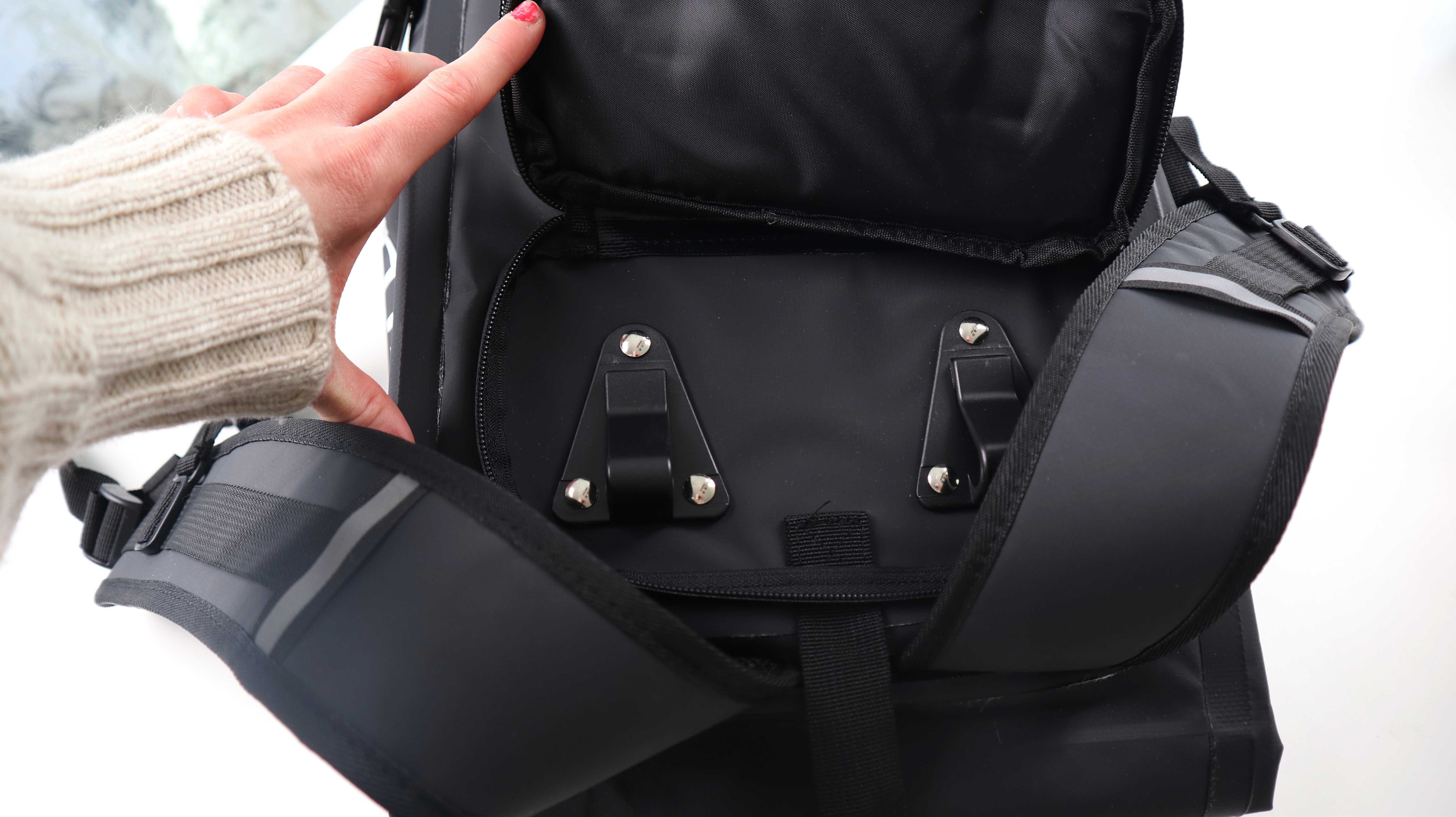 rohtar fahrradrucksack Rohtar Rucksack Fahrrad Fahrradrucksack Satteltasche schwarz – Handpicked pieces