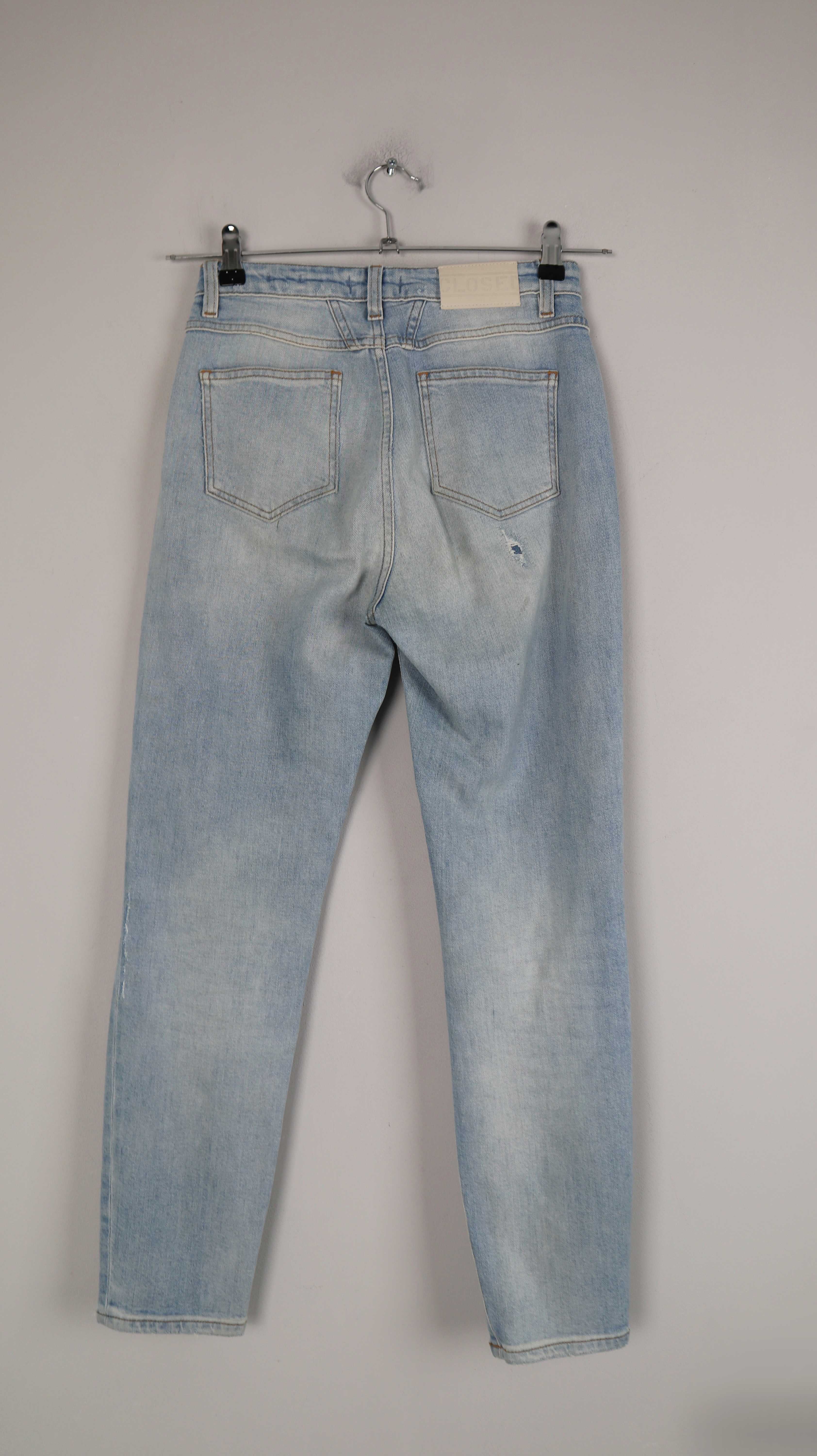 Closed Jeans hell ripped 26 Baker High high waist slim Röhrenhose