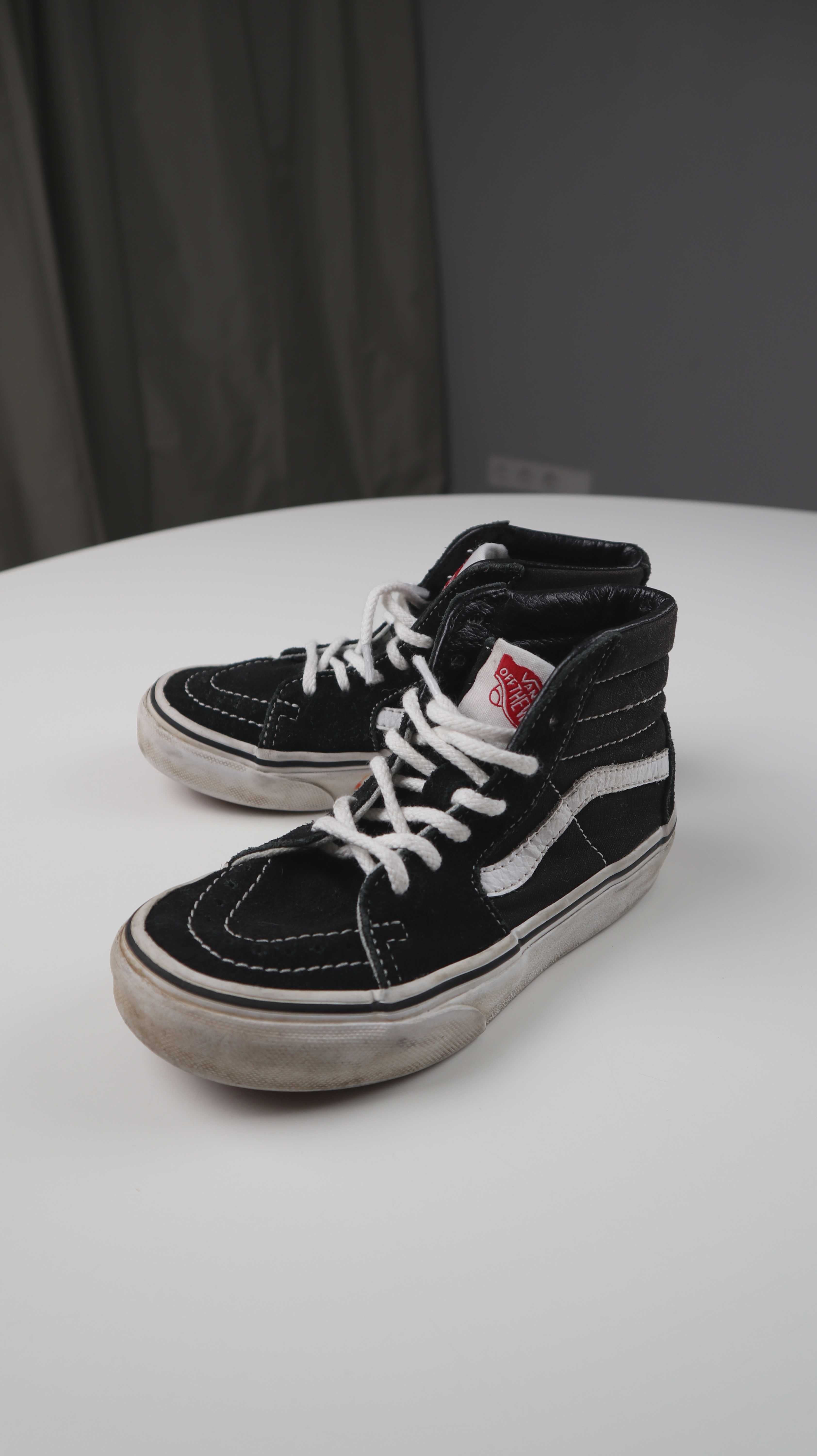 Vans off the wall high school Kinder schwarz weiß 28 17 cm Kinderschuhe