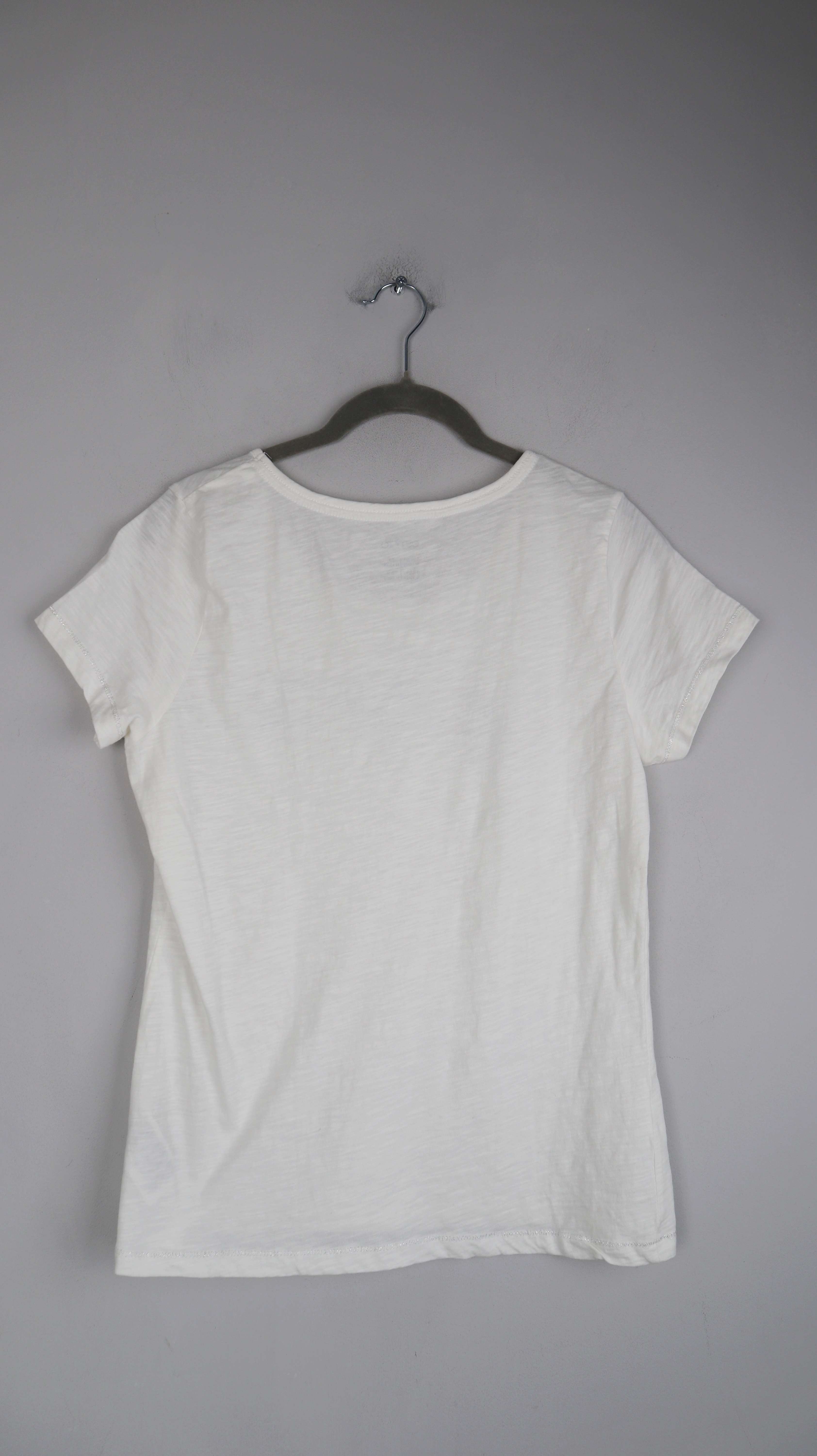 Esmara T-Shirt weiß 38 M Oktoberfest Wiesn Print bedruckt