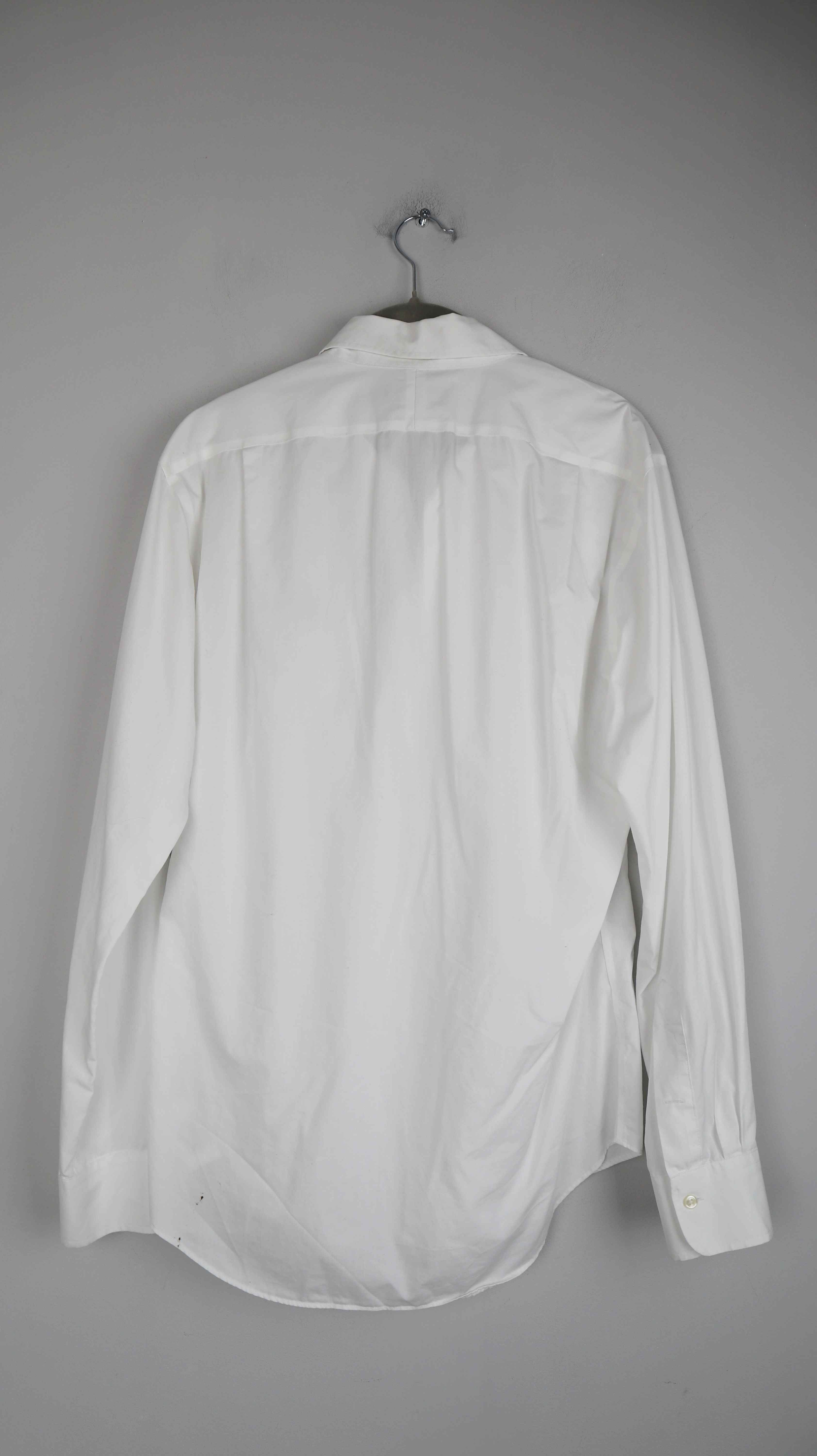 Polo Ralph Lauren Hemd weiß Bluse 38 M lim fit basic einfarbig