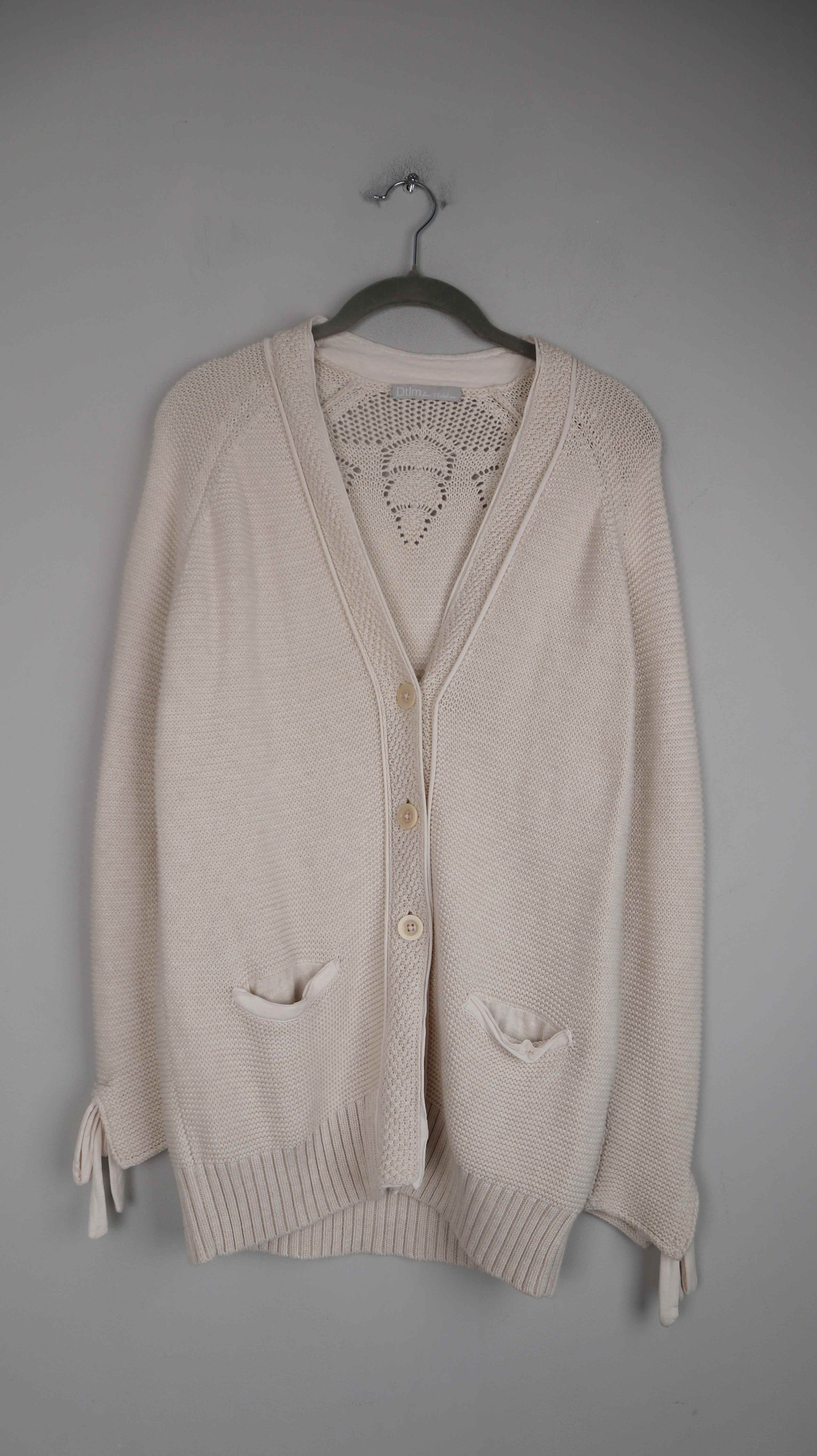 Dtlm Strickjacke Don't label me Strickjacke Creme Beige 38 M
