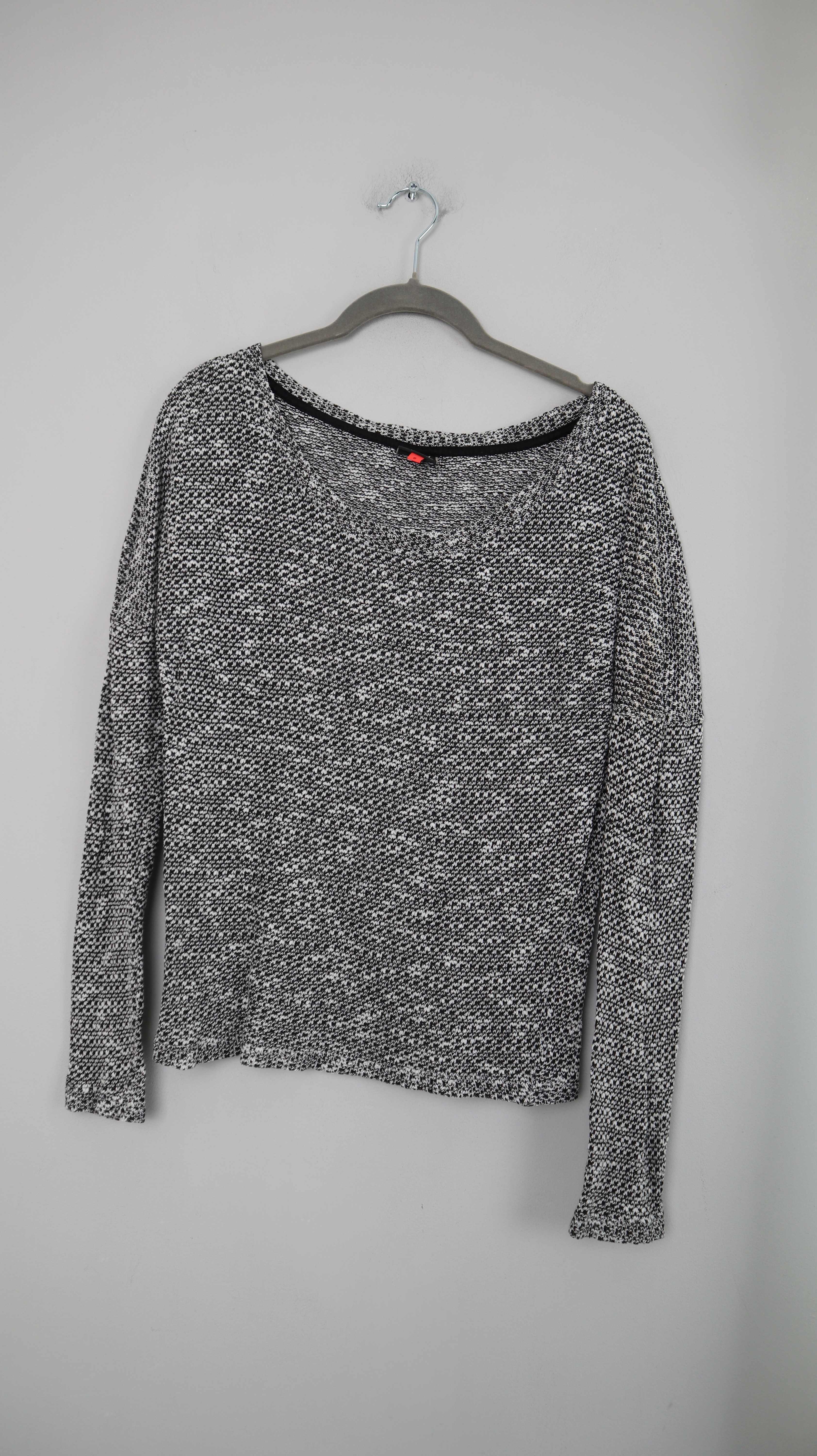 Only Pullover schwarz weiß 36 S Longsleeve Shirt Oberteil