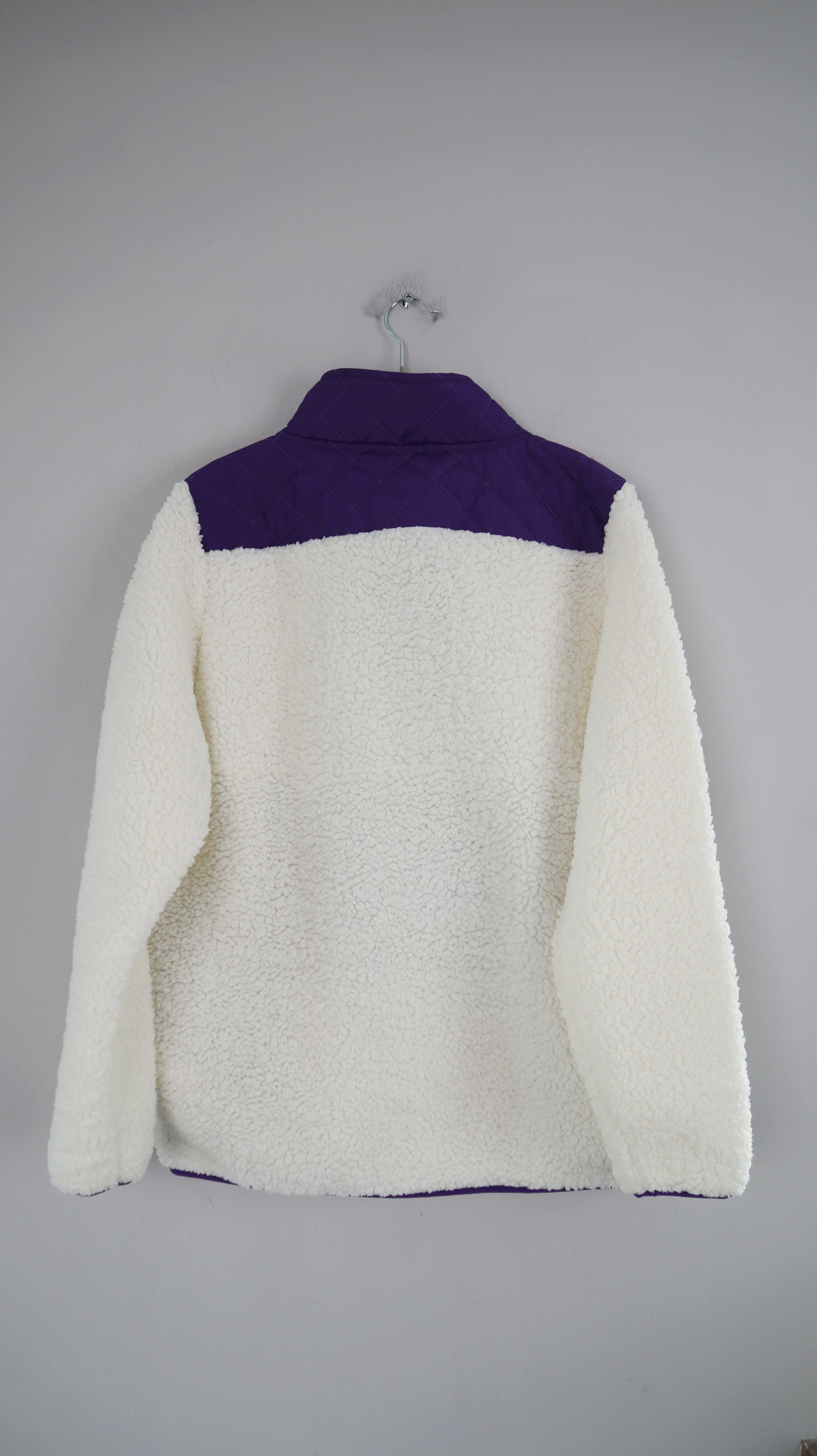 Marie Lund Pullover Sweater Fleecepullover weiß 36 S Teddy Oberteil