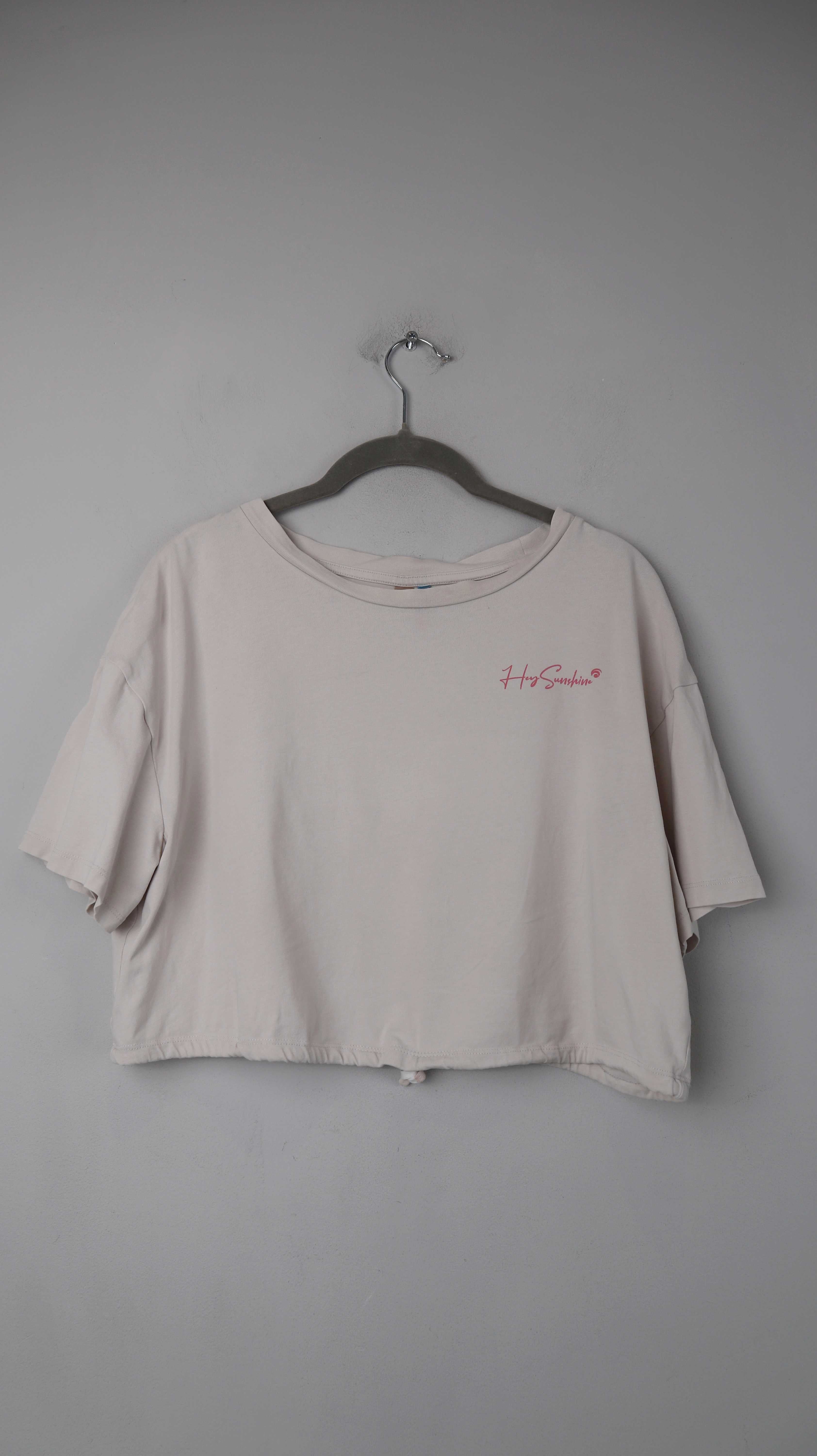 Oceans Apart Shirt Oberteil weiß cropped basic 36 S