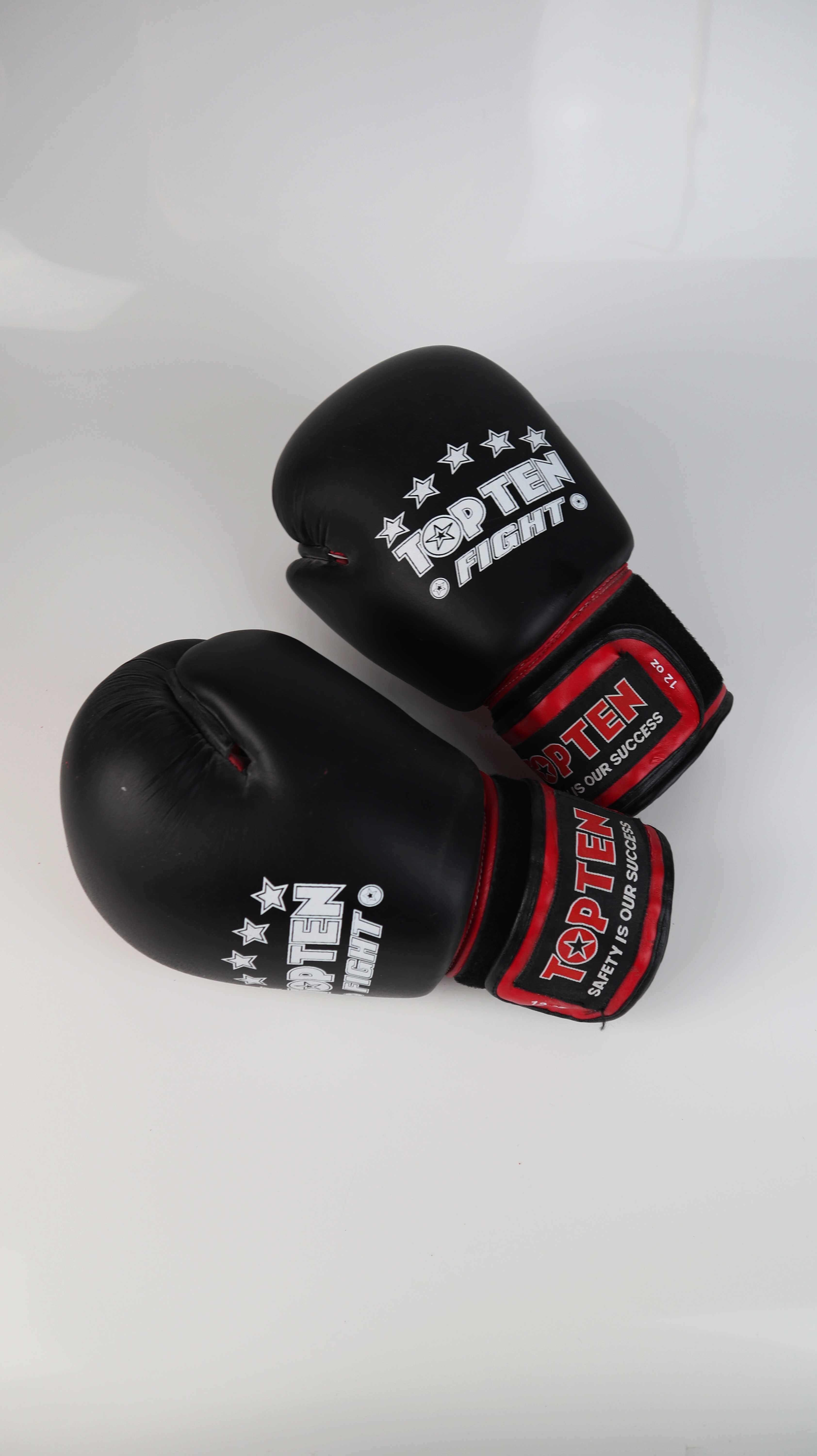 Boxhandschuhe schwarz Handschuhe Set