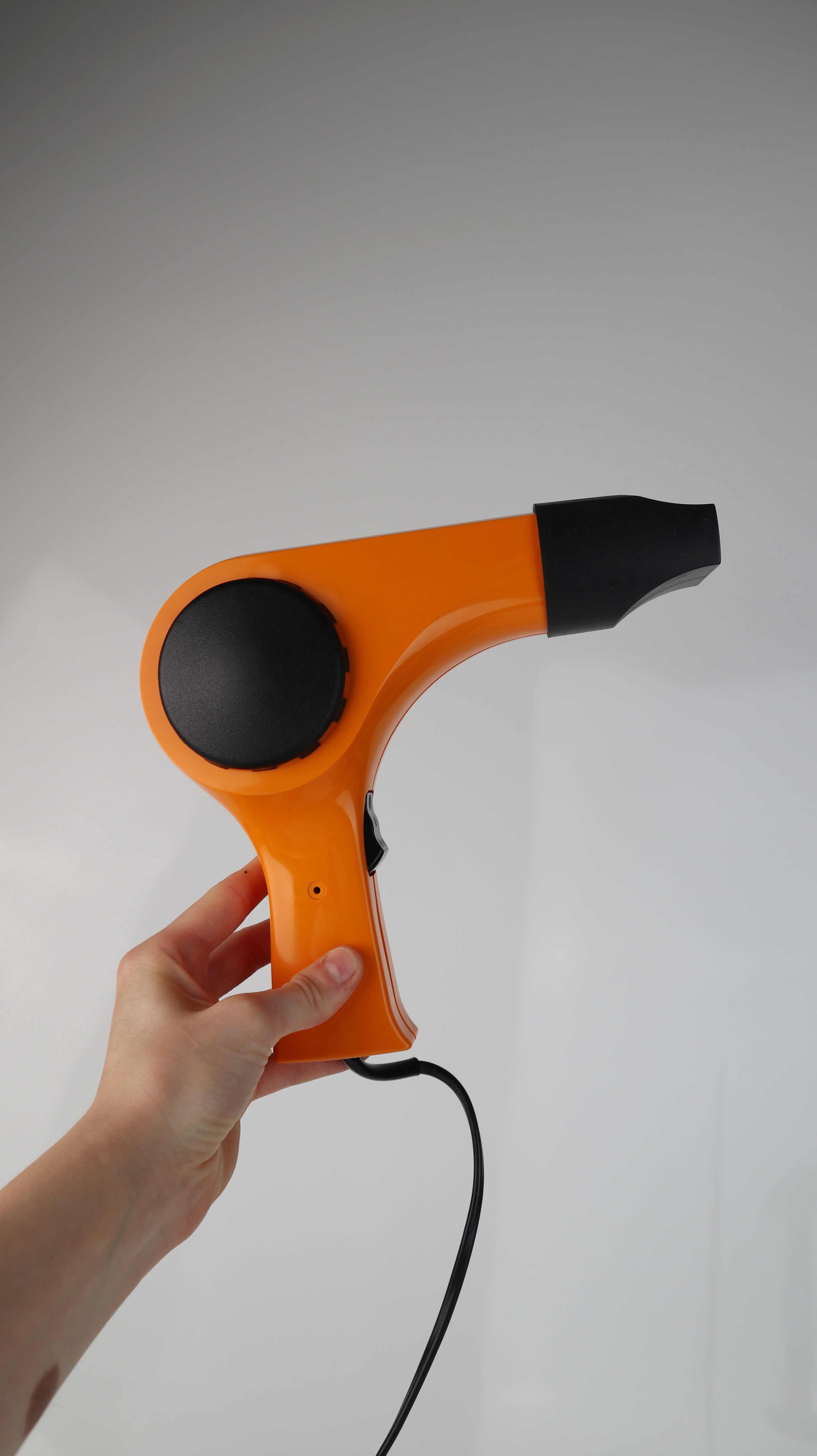 SHG Haartrockner Föhn Orange Retro 70er HTH 34 Handföhn