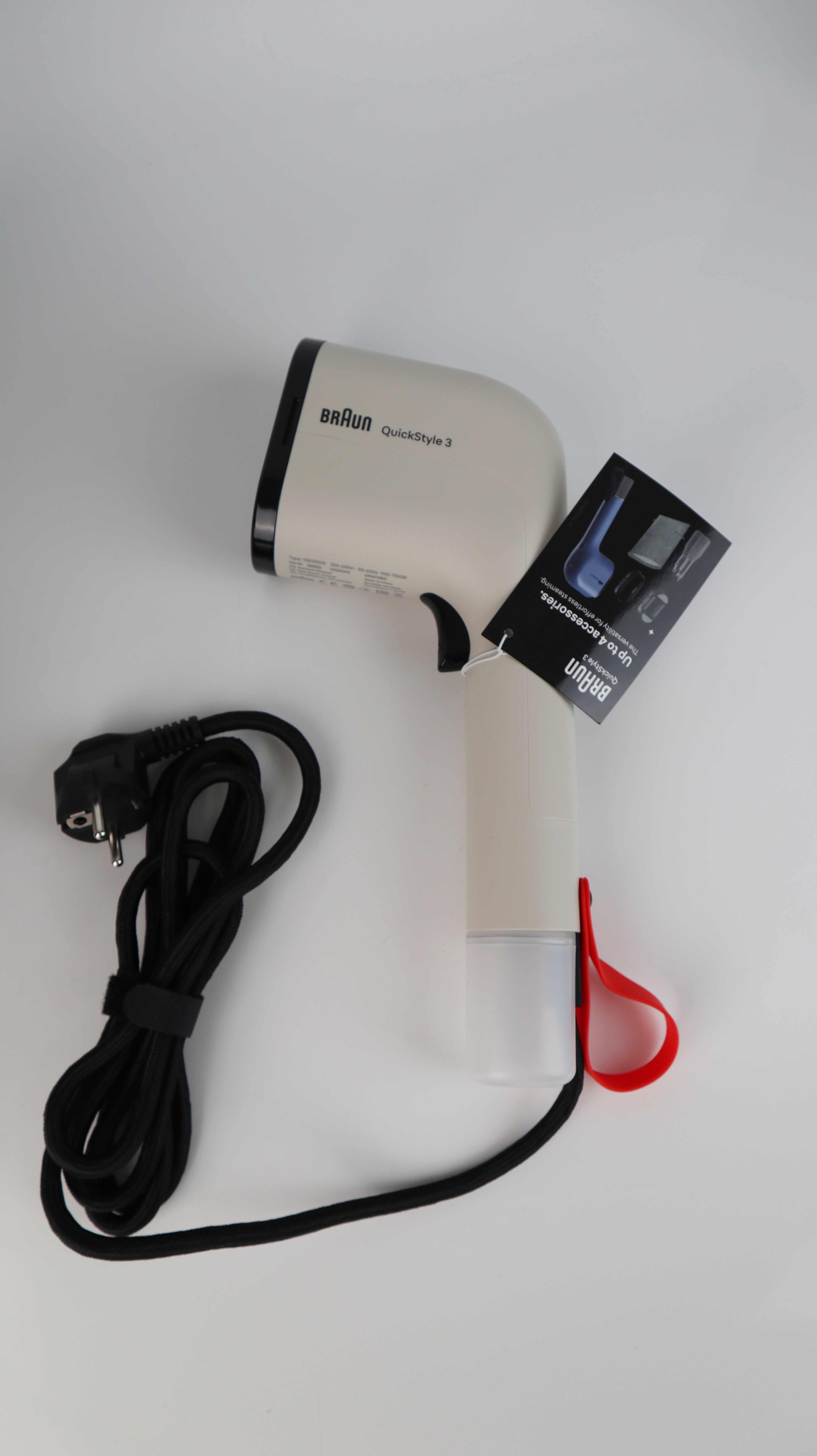 Braun Steamer Neu Handsteamer QuickStyle 3 Beige Dampfglätter mit schneller Aufheizung