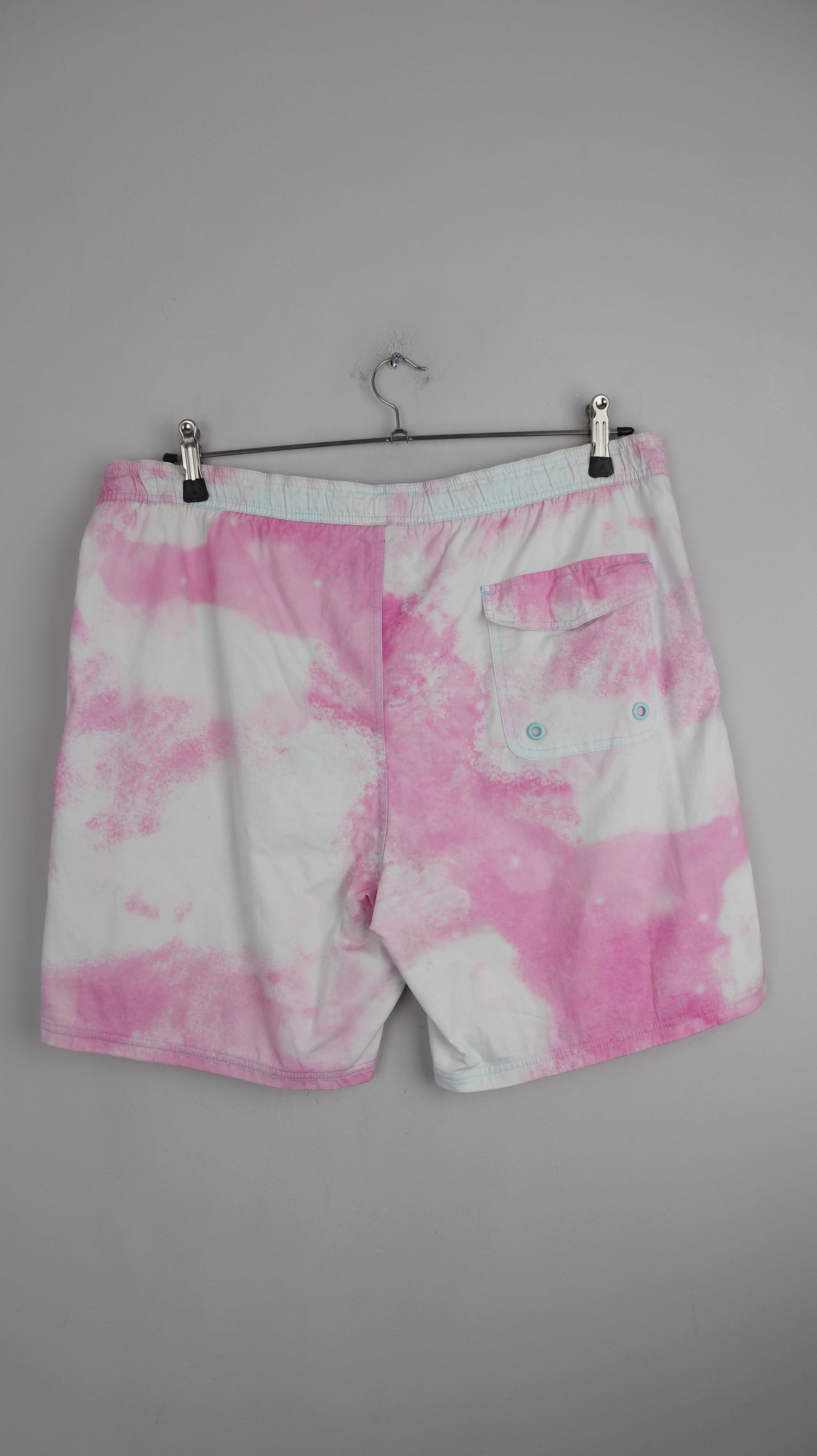 Paul Ripke PARI Shorts Schwimmhose kurze Hose XXL Batik Rosa Weiß Pastell