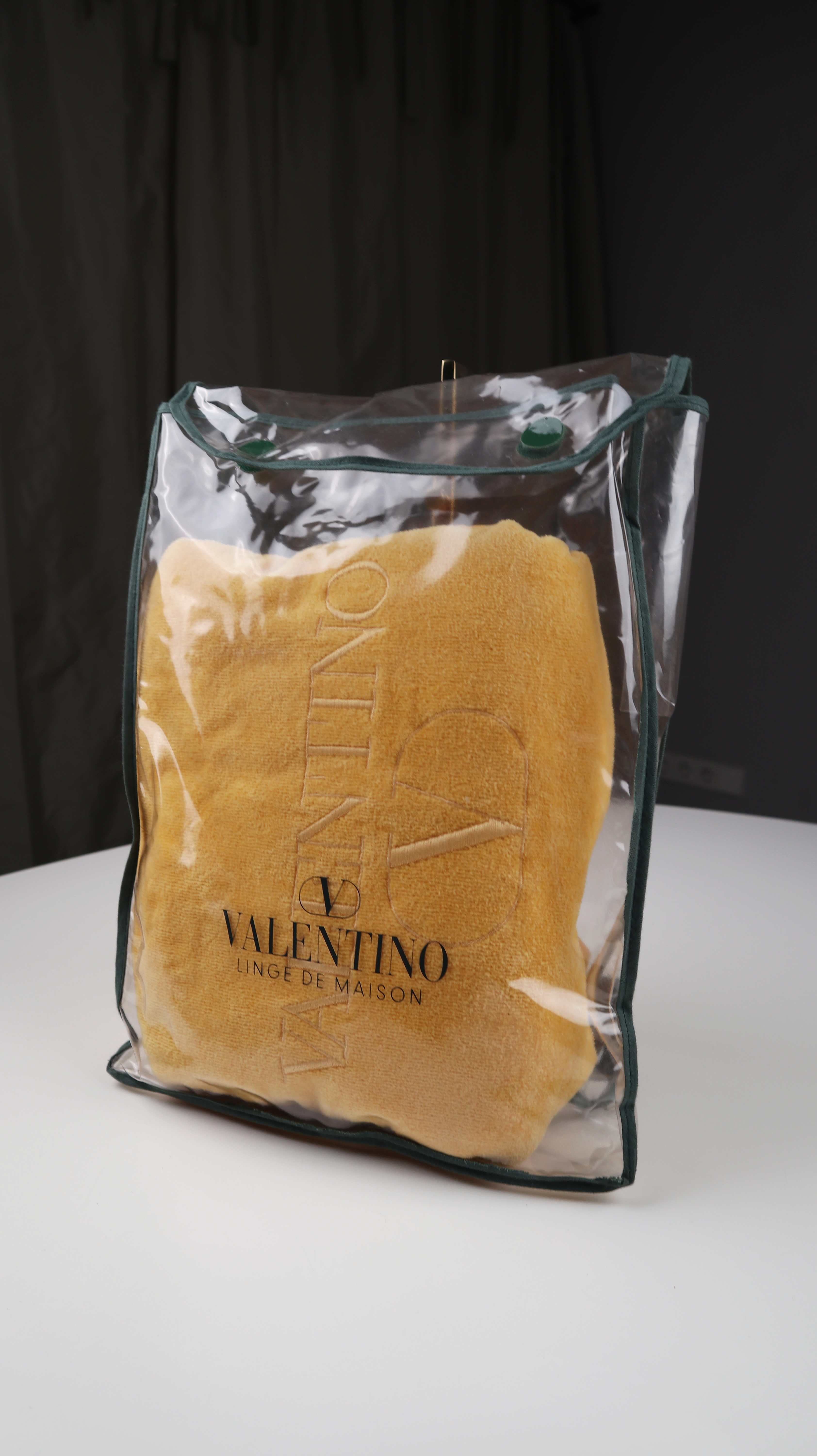Valentino Strandtuch Badetuch Handtuch Neu Gelb true Vintage