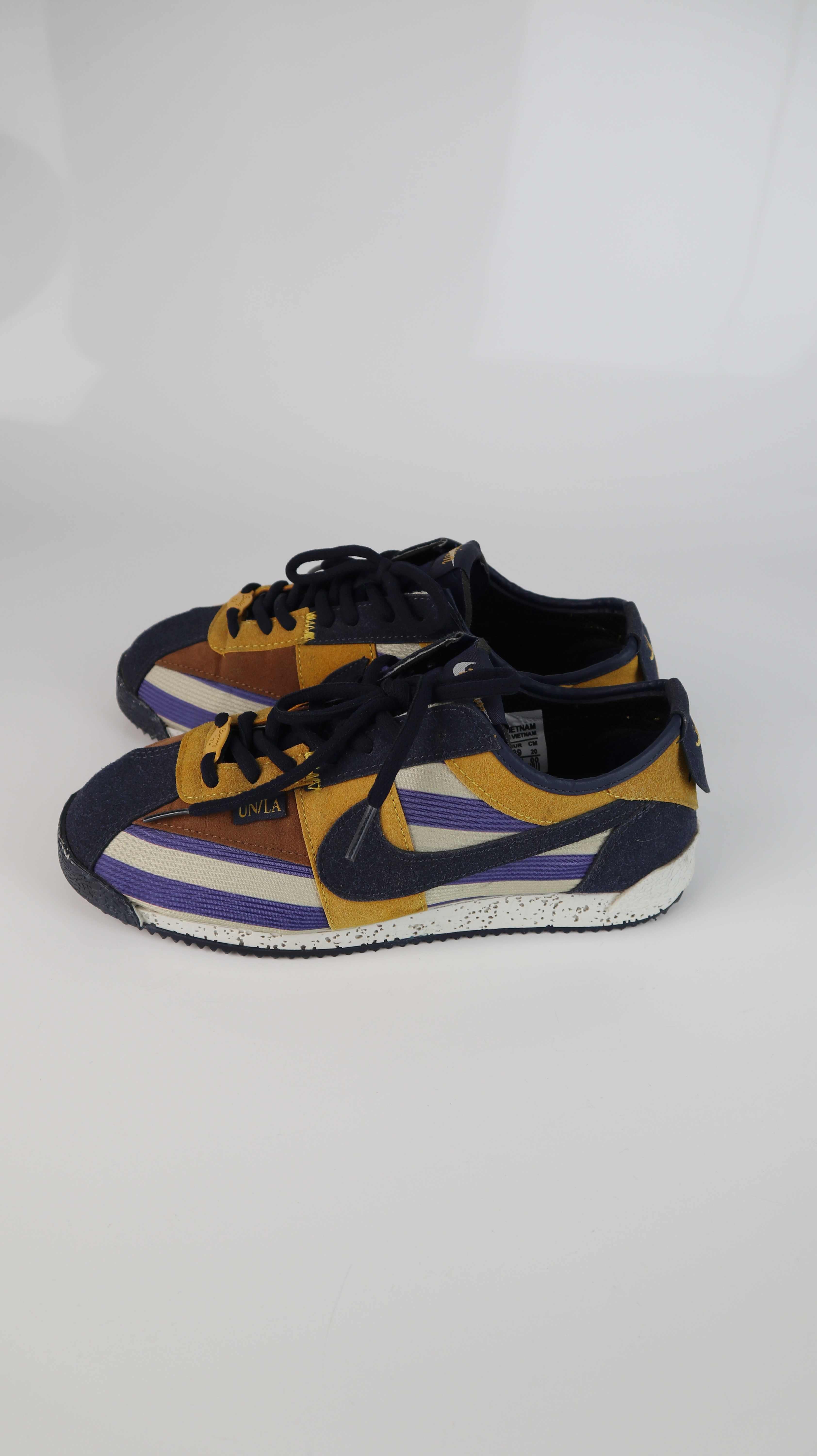 Sneaker Turnschuhe Gelb Blau 39 Schnürer