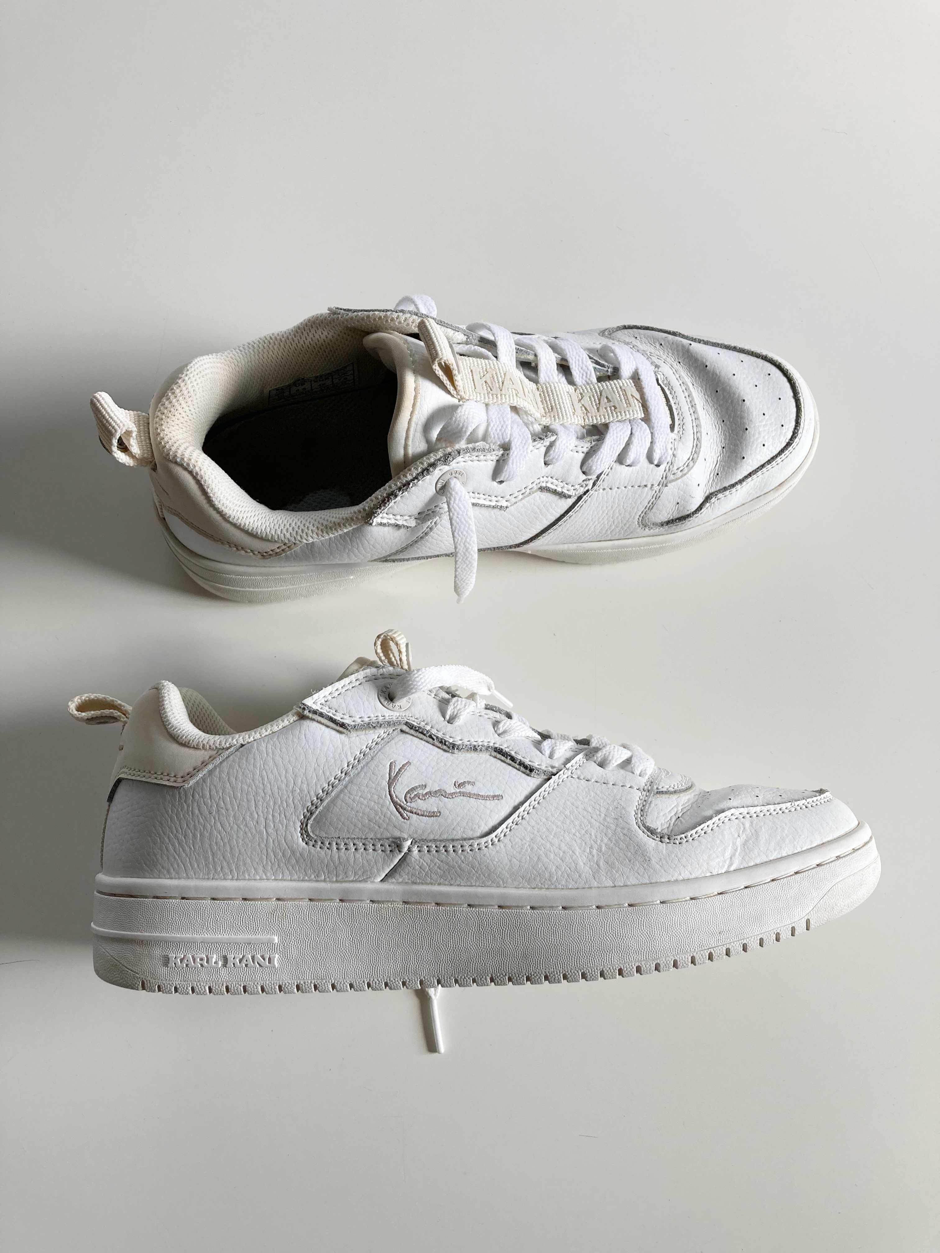 Karl Kani Sneaker weiß weiss Turnschuhe 42 Ledersneaker