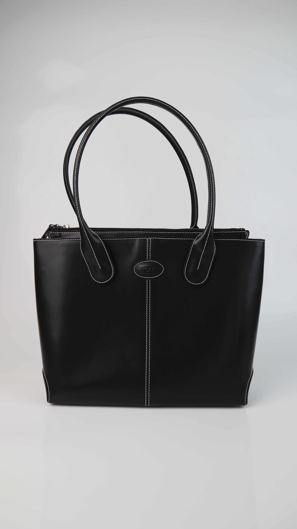 Tod's D-Bag Tasche Handtasche schwarz Shopper Design Ledertasche