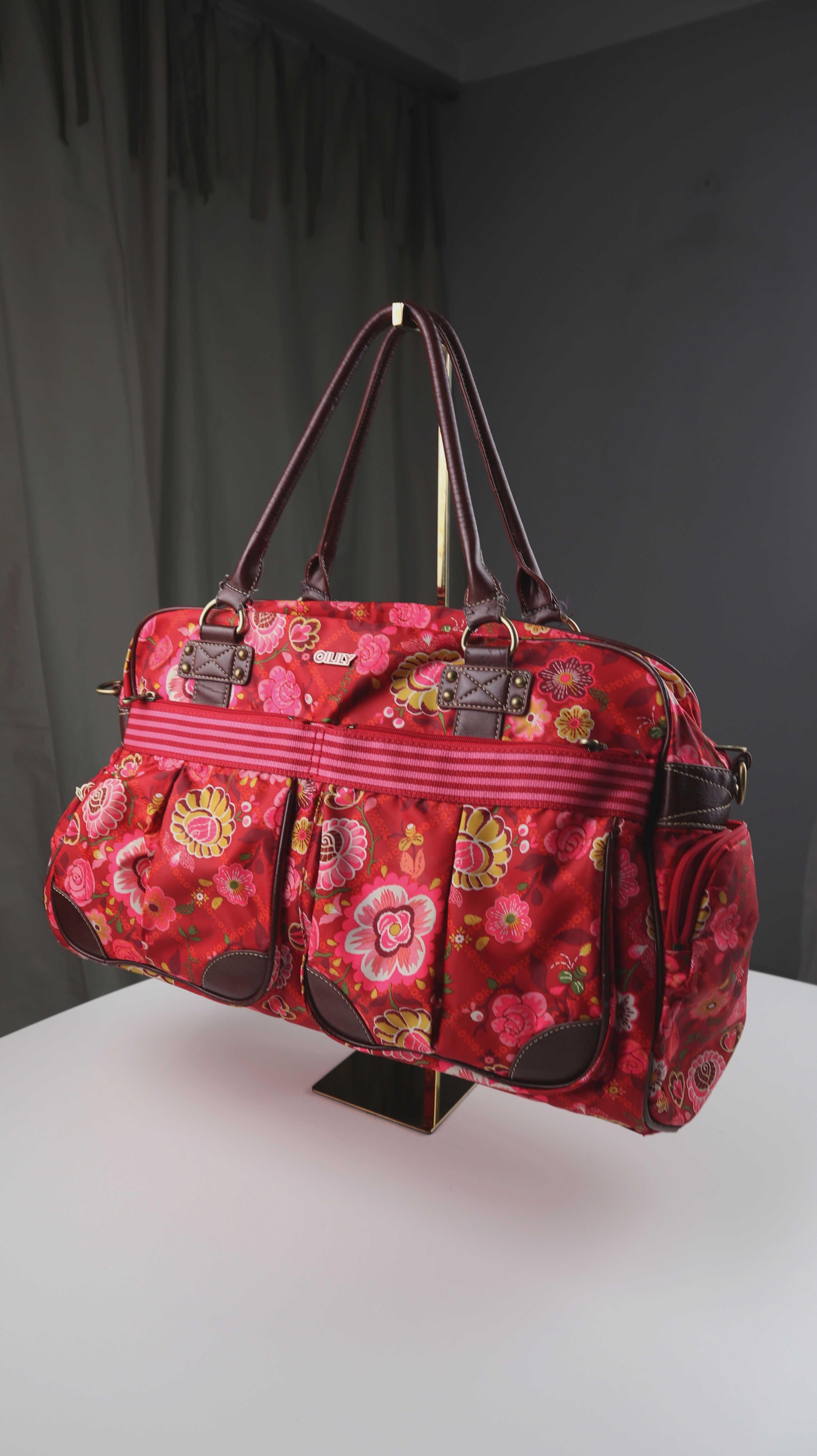 Oilily Reisetasche Weekender rot Tasche Shopper groß